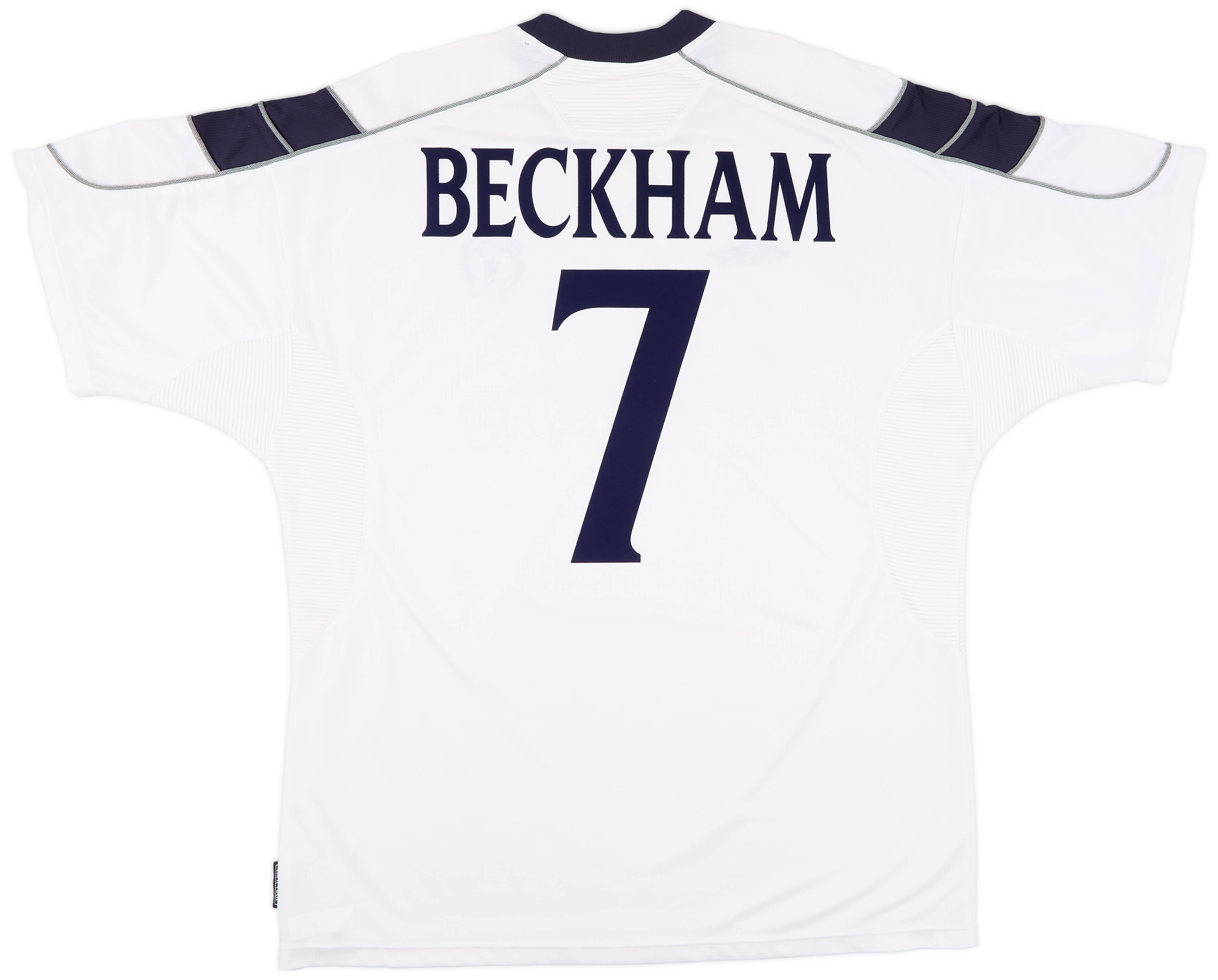 2000-01 Manchester United Away Shirt Beckham #7 - 7/10 - (XXL)
