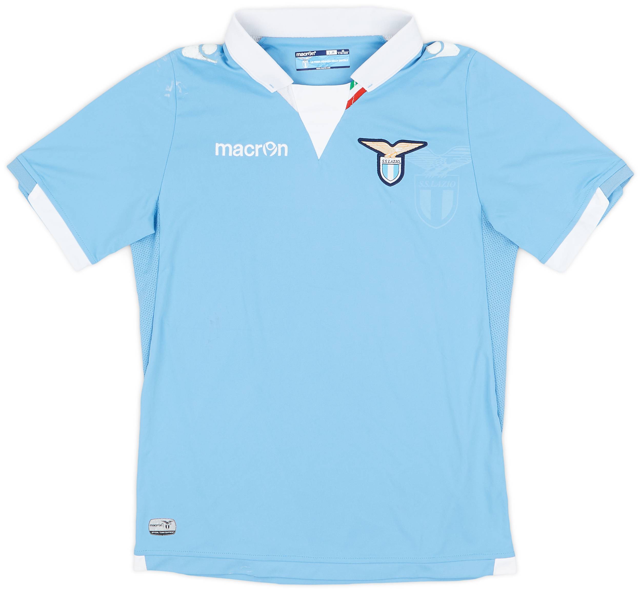 2014-15 Lazio Home Shirt - 5/10 - (L.Boys)