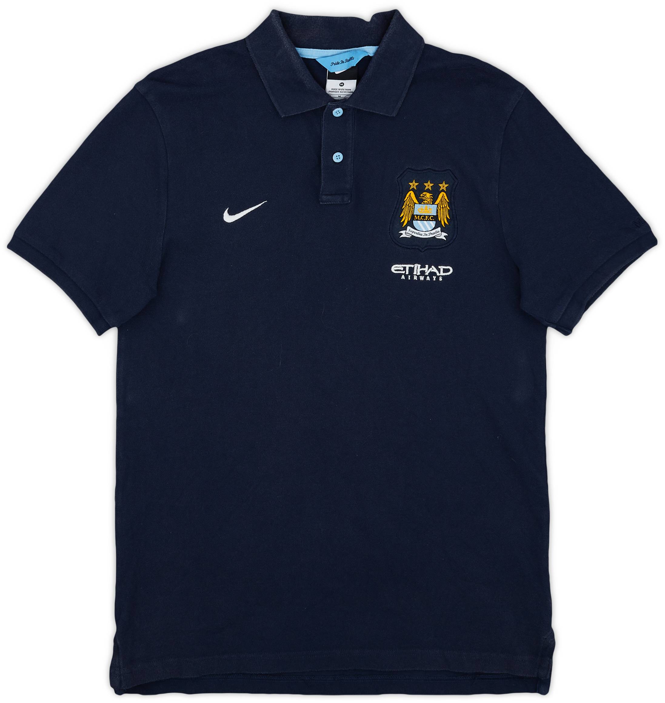 2013-14 Manchester City Polo Shirt - 9/10 - (M)