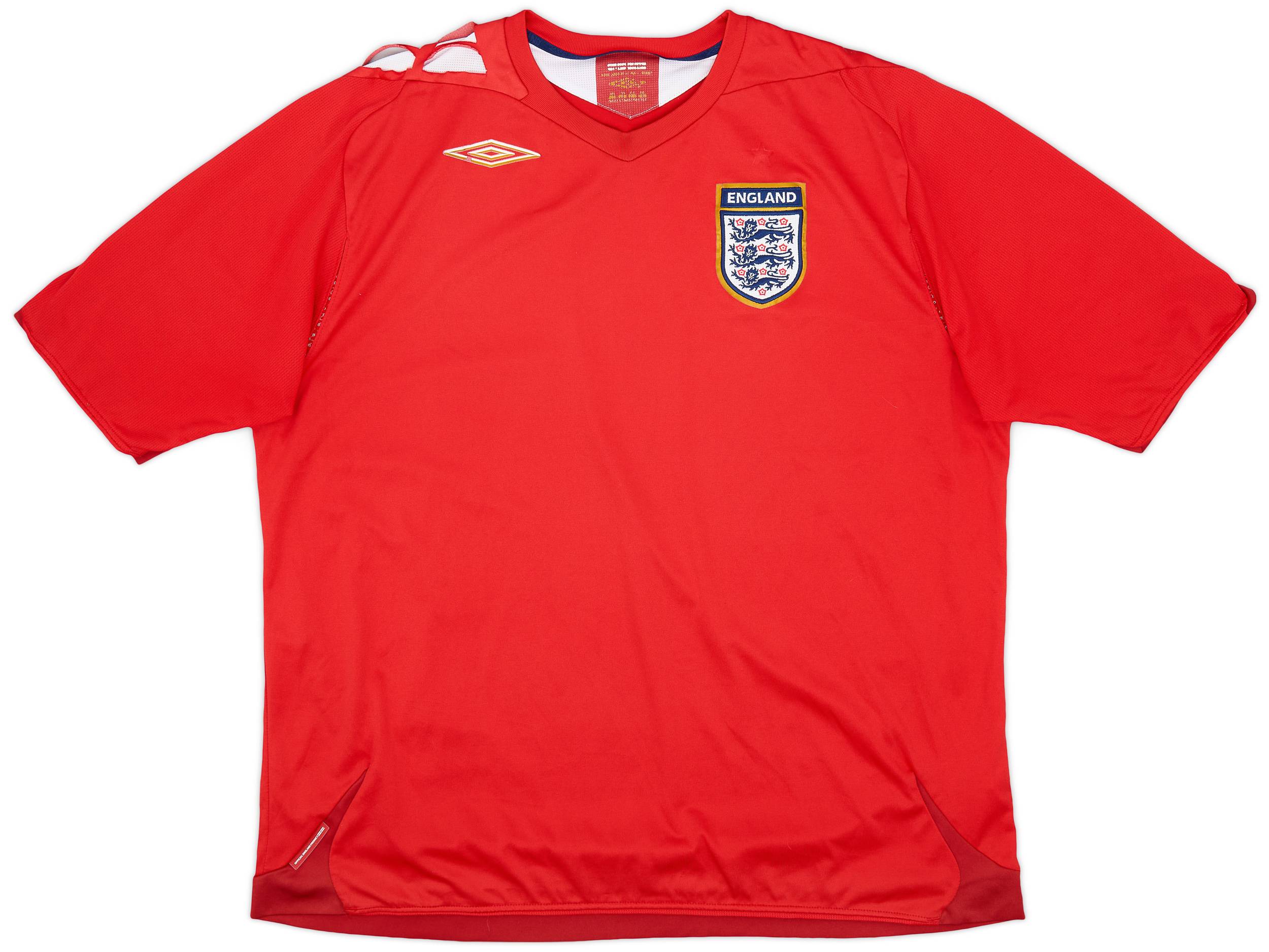 2006-08 England Away Shirt - 5/10 - (XXL)