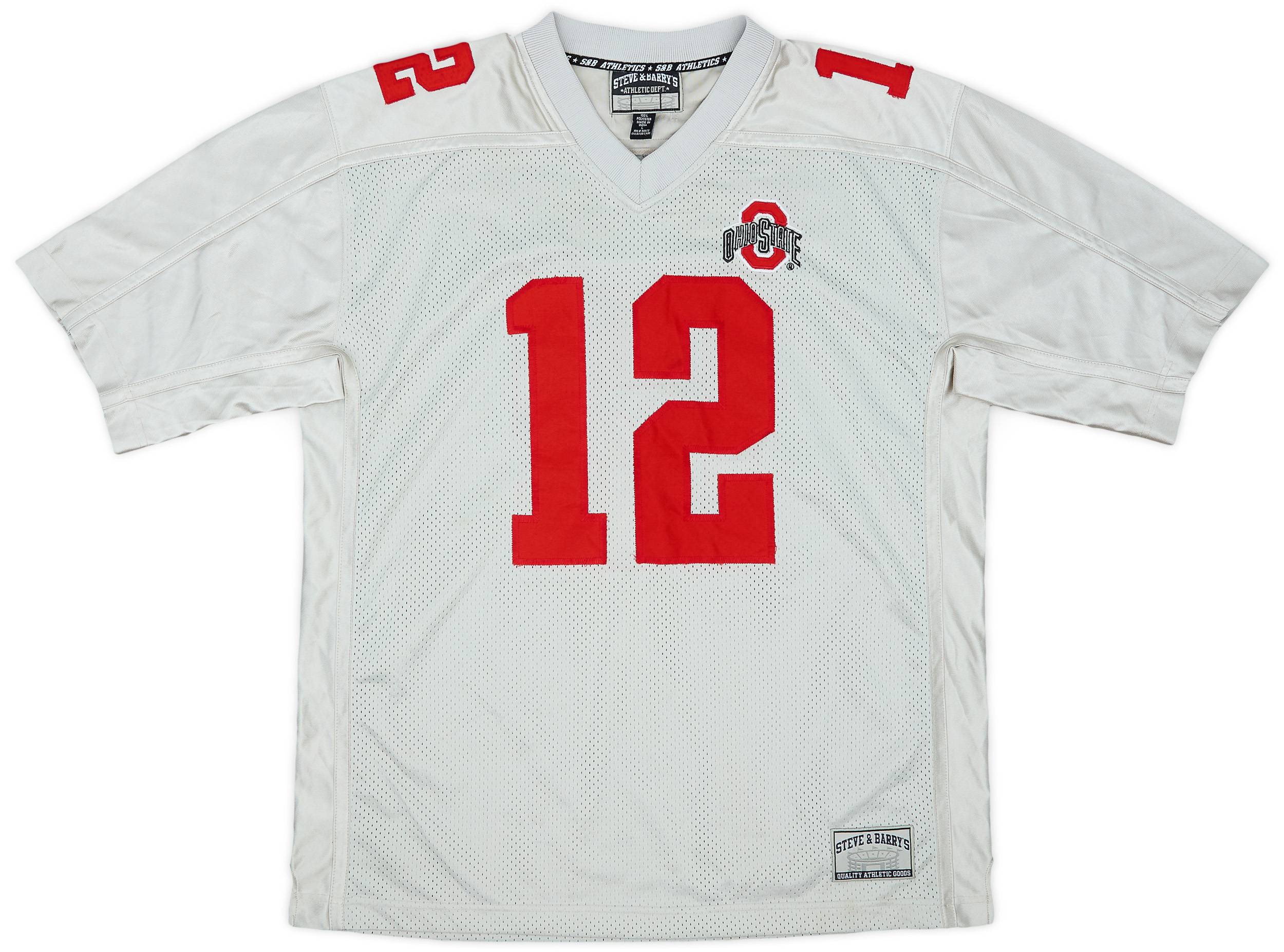 2000s Ohio State Buckeyes #12 Steve & Barrys Jersey - 9/10 - (L)