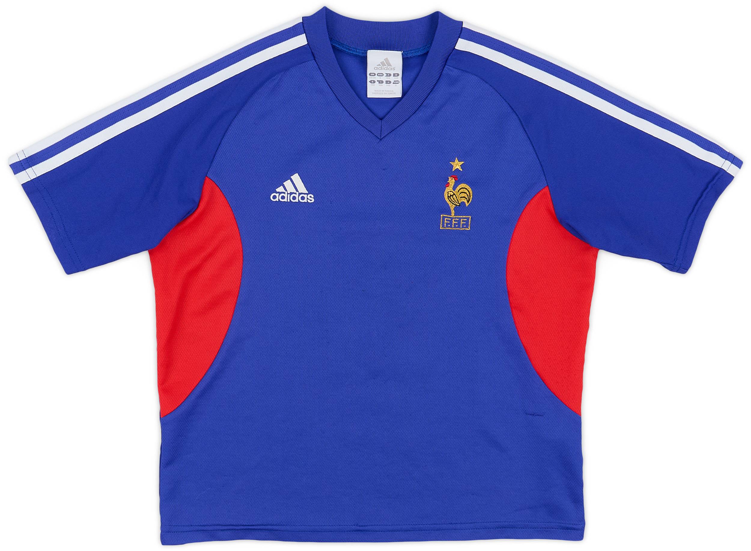 2002-04 France Home Shirt - 8/10 - (S.Boys)