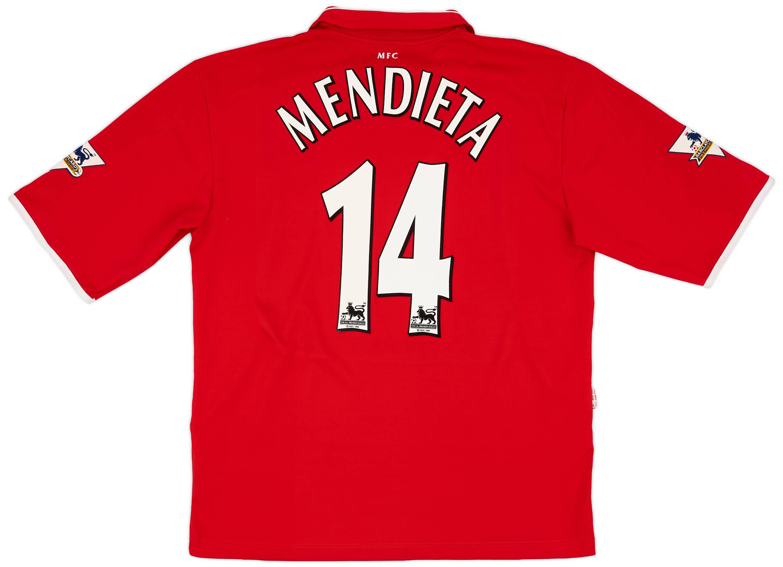 2003-04 Middlesbrough Home Shirt Mendieta #14 - 7/10 - (XXL)