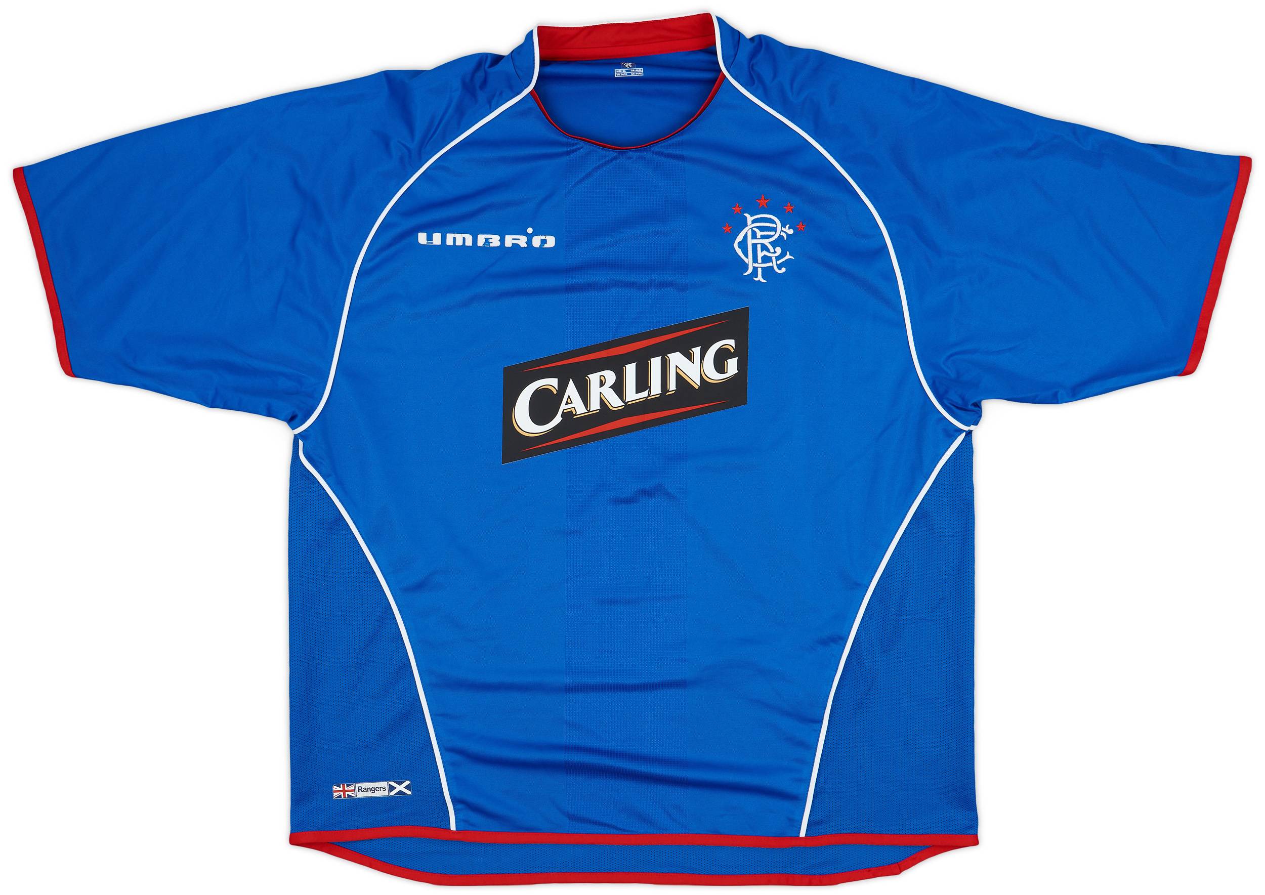 2005-06 Rangers Home Shirt - 4/10 - (XL)