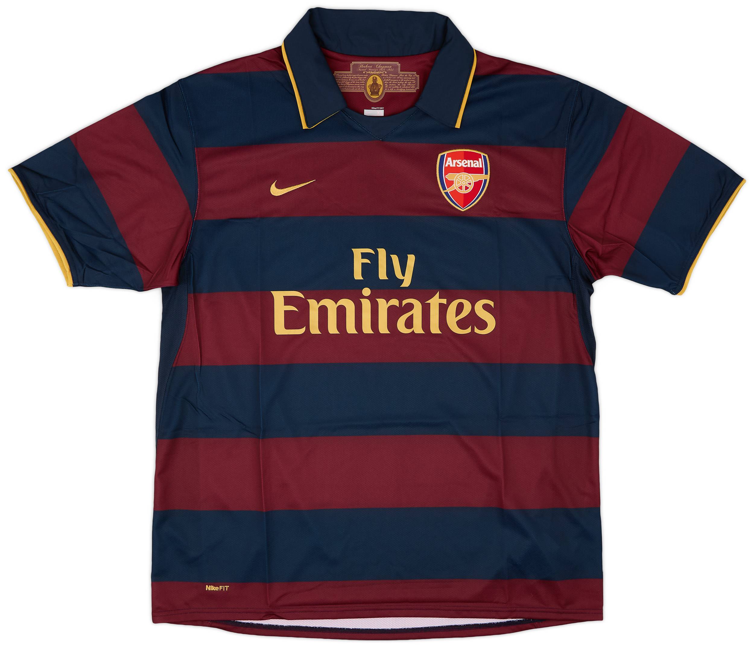 2007-08 Arsenal Third Shirt Fabregas #4 (XL)