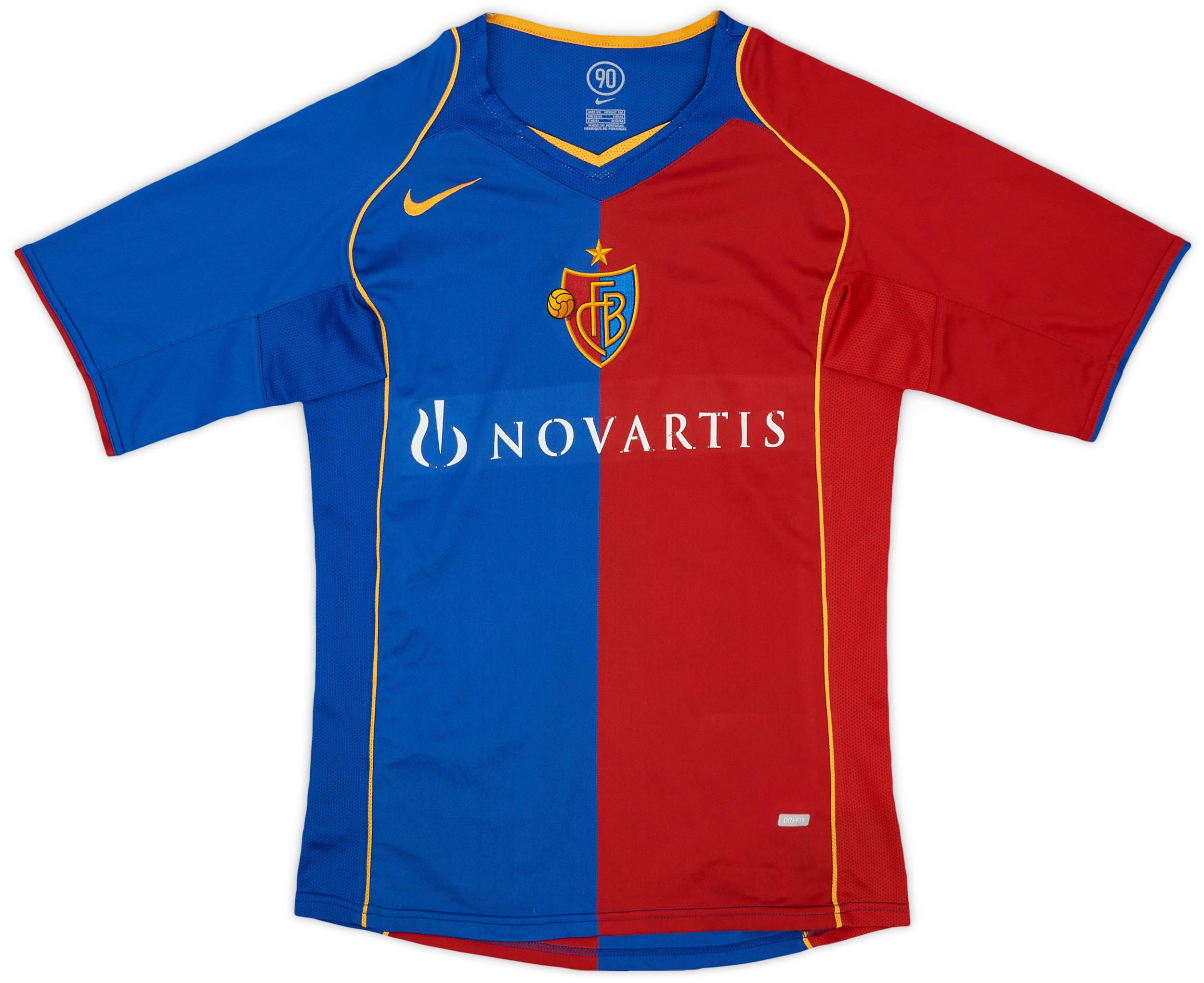 2004-05 FC Basel Home Shirt - 6/10 - (XS)