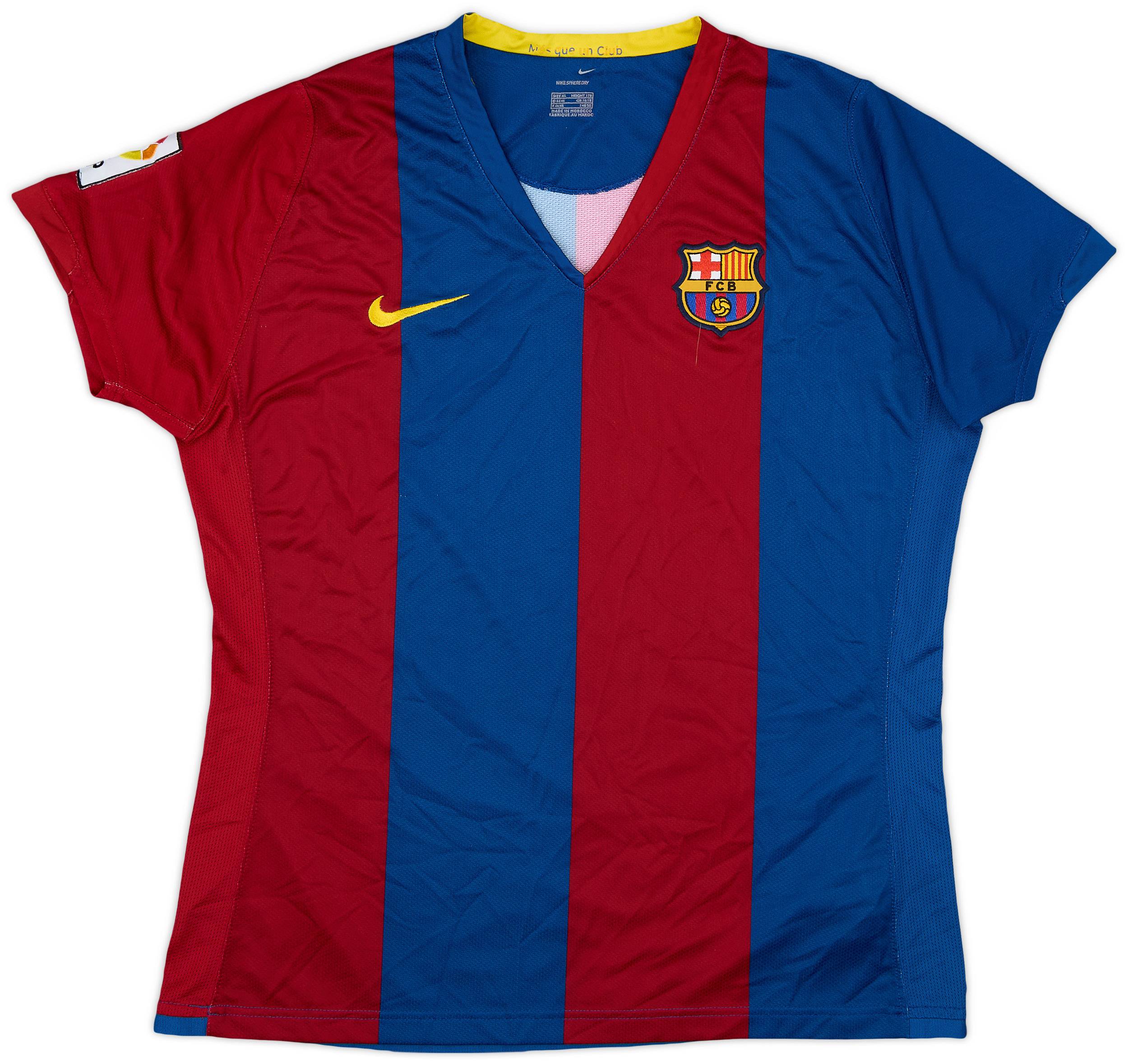 2006-07 Barcelona Home Shirt - 8/10 - (Women's XL)