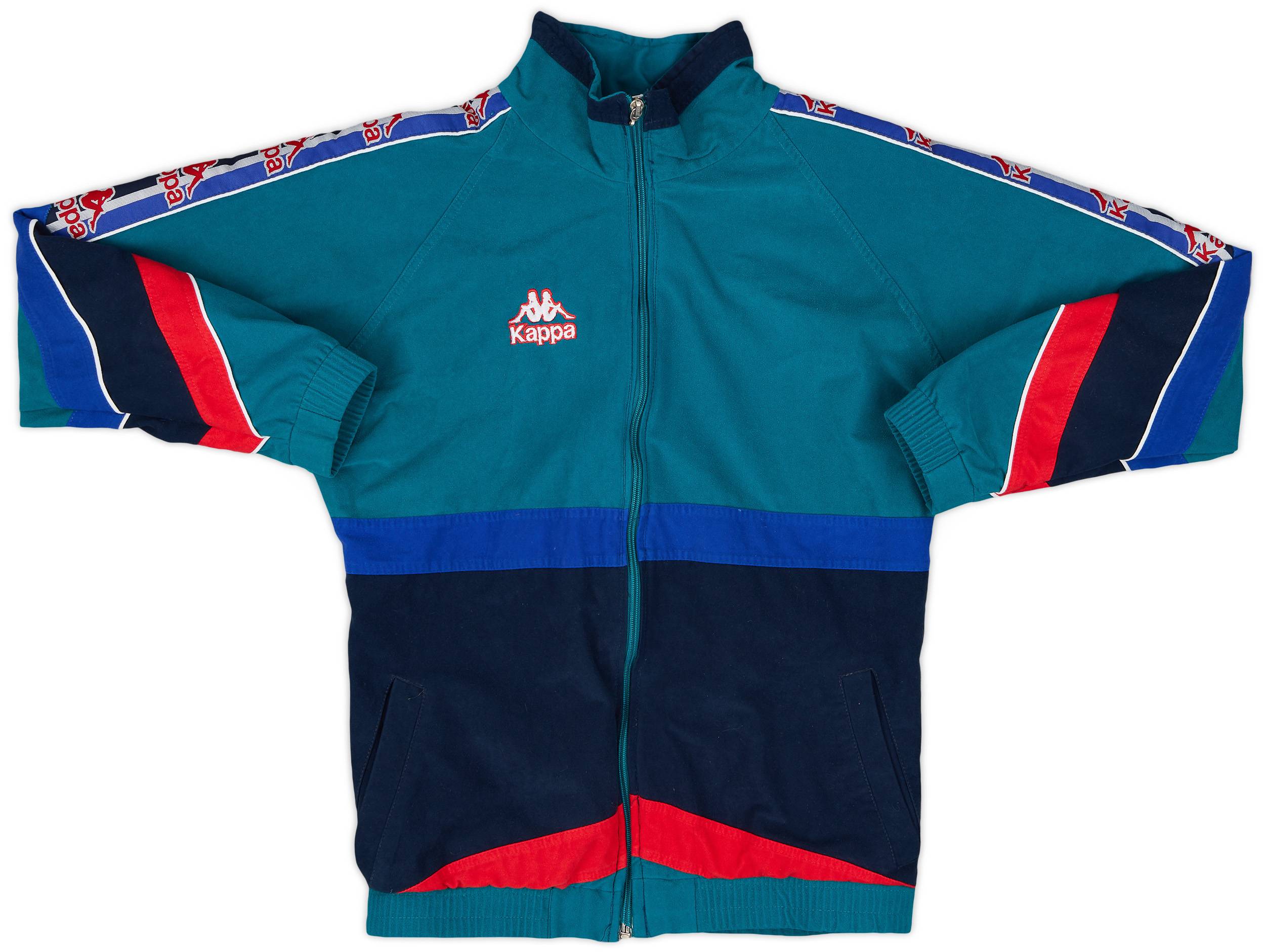 1995-97 Barcelona Kappa Track Jacket - 8/10 - (L.Boys)