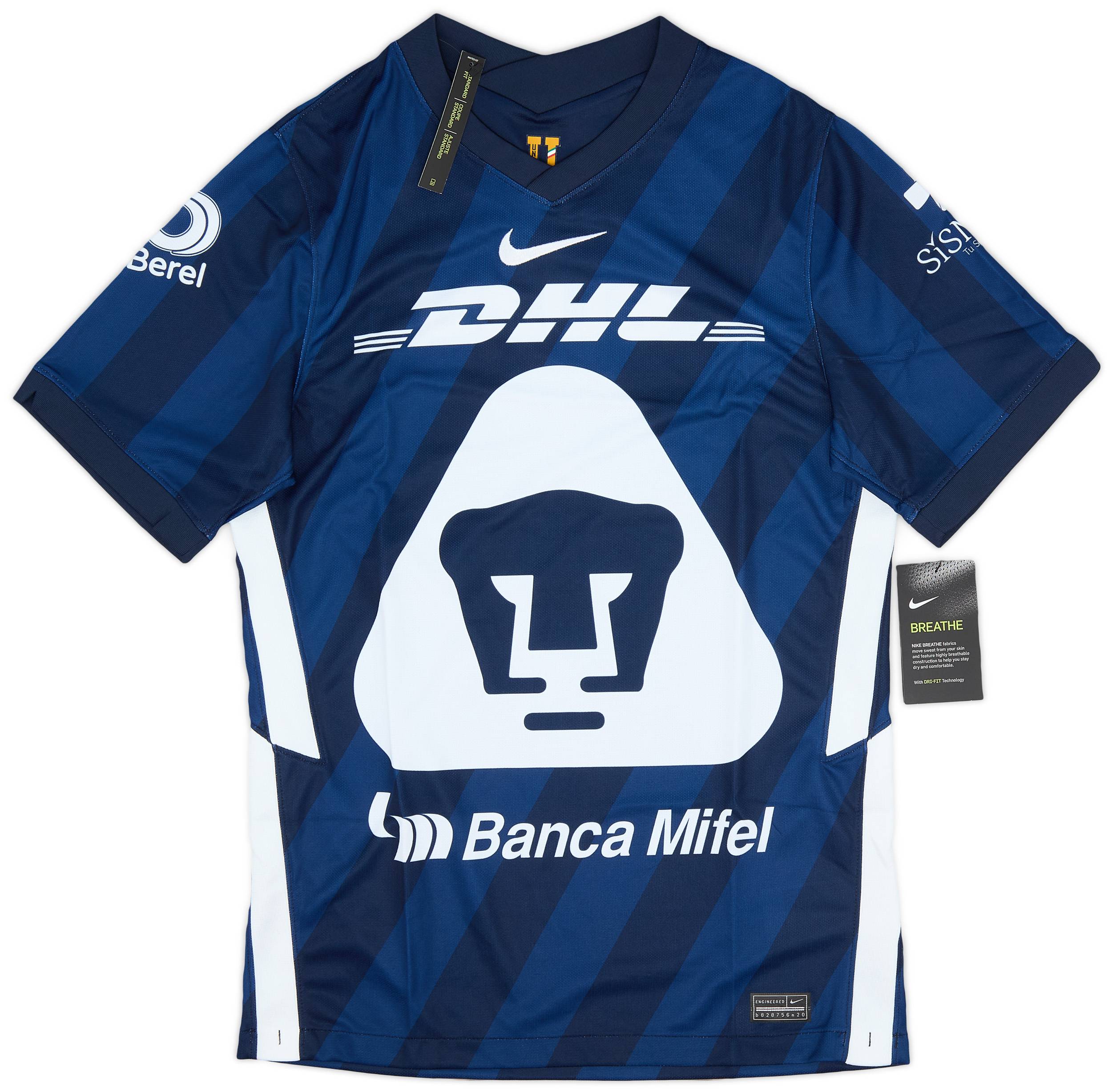 2020 21 UNAM Pumas Away Shirt S