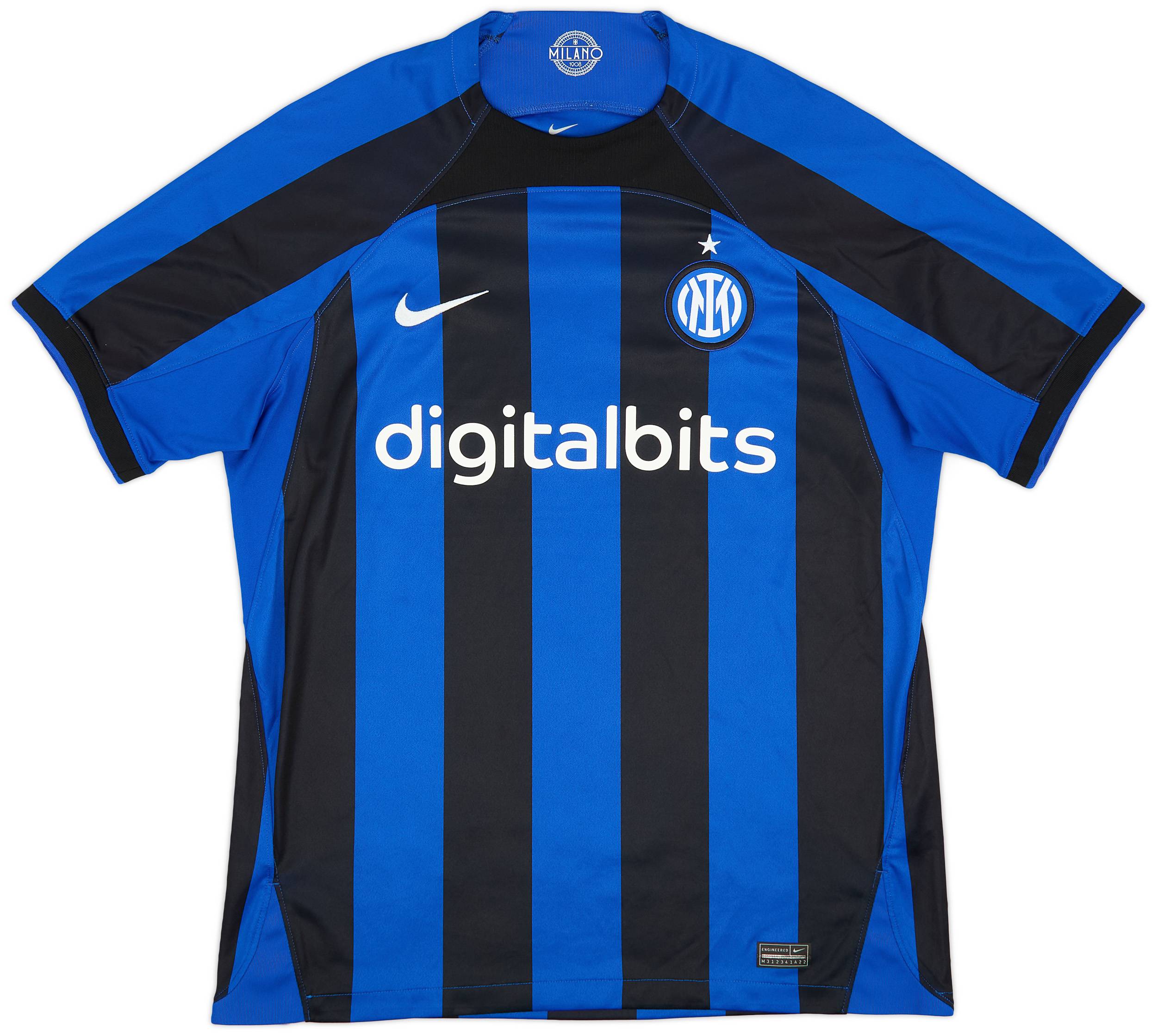 2022-23 Inter Milan Home Shirt - 9/10 - (L)