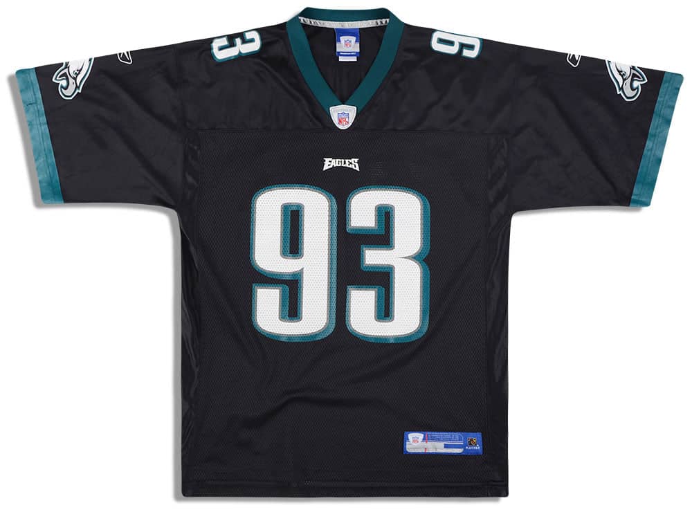 2005-06 Philadelphia Eagles Kearse #93 Reebok On Field Jersey (Alternate) L