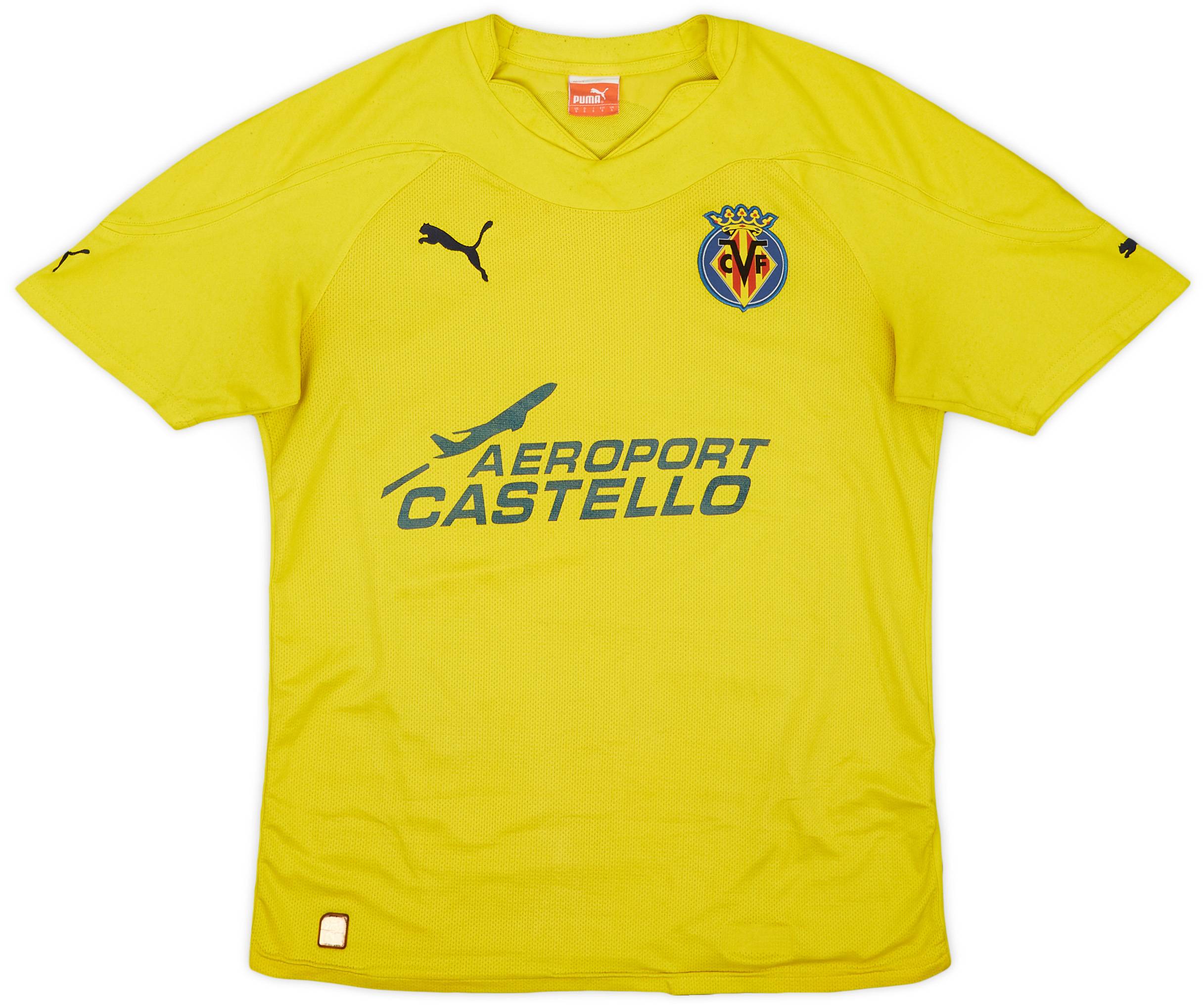 2010-11 Villarreal Home Shirt - 4/10 - (S)