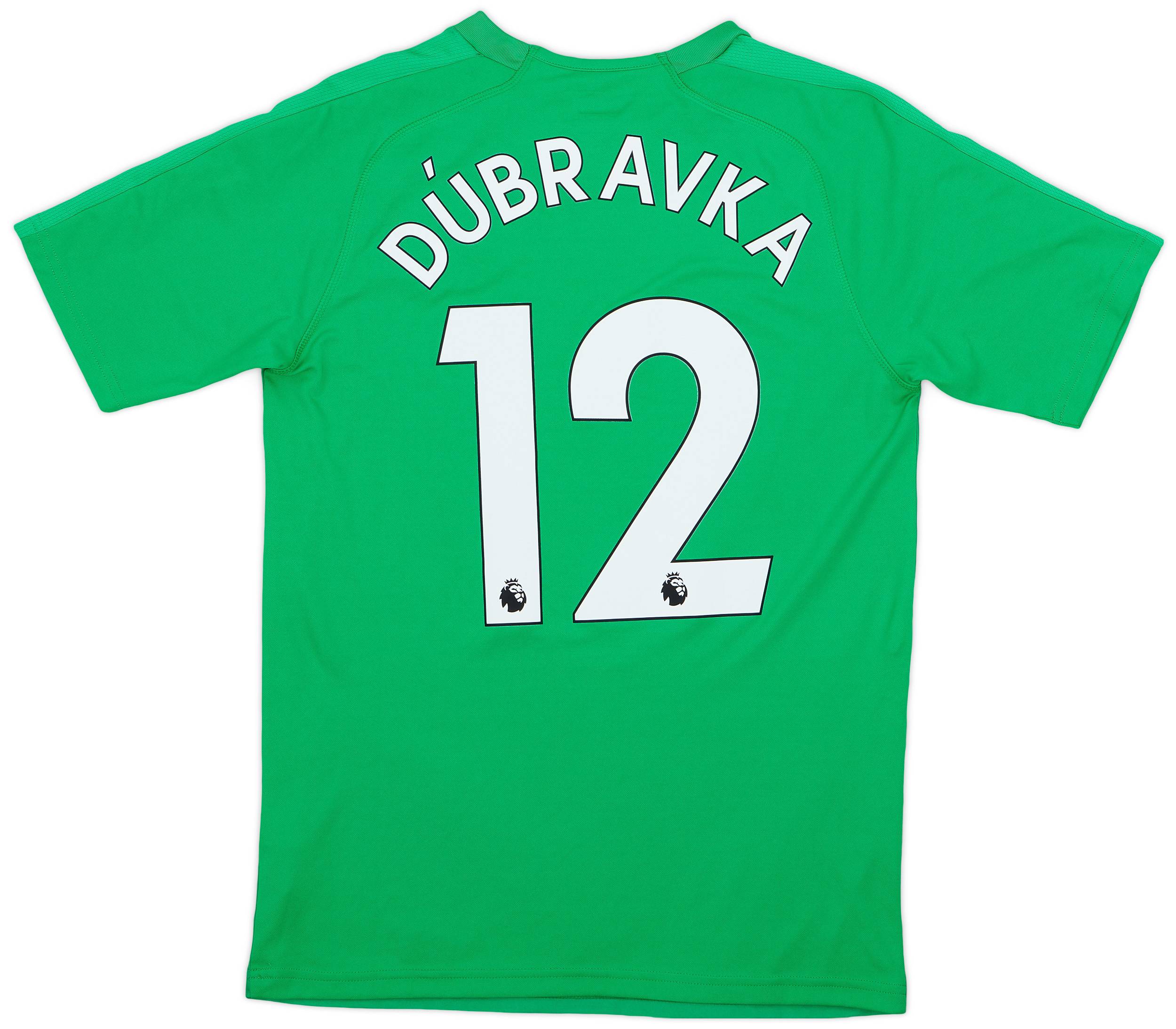 2018-19 Newcastle GK S/S Shirt Dubravka #12 - 9/10 - (S)