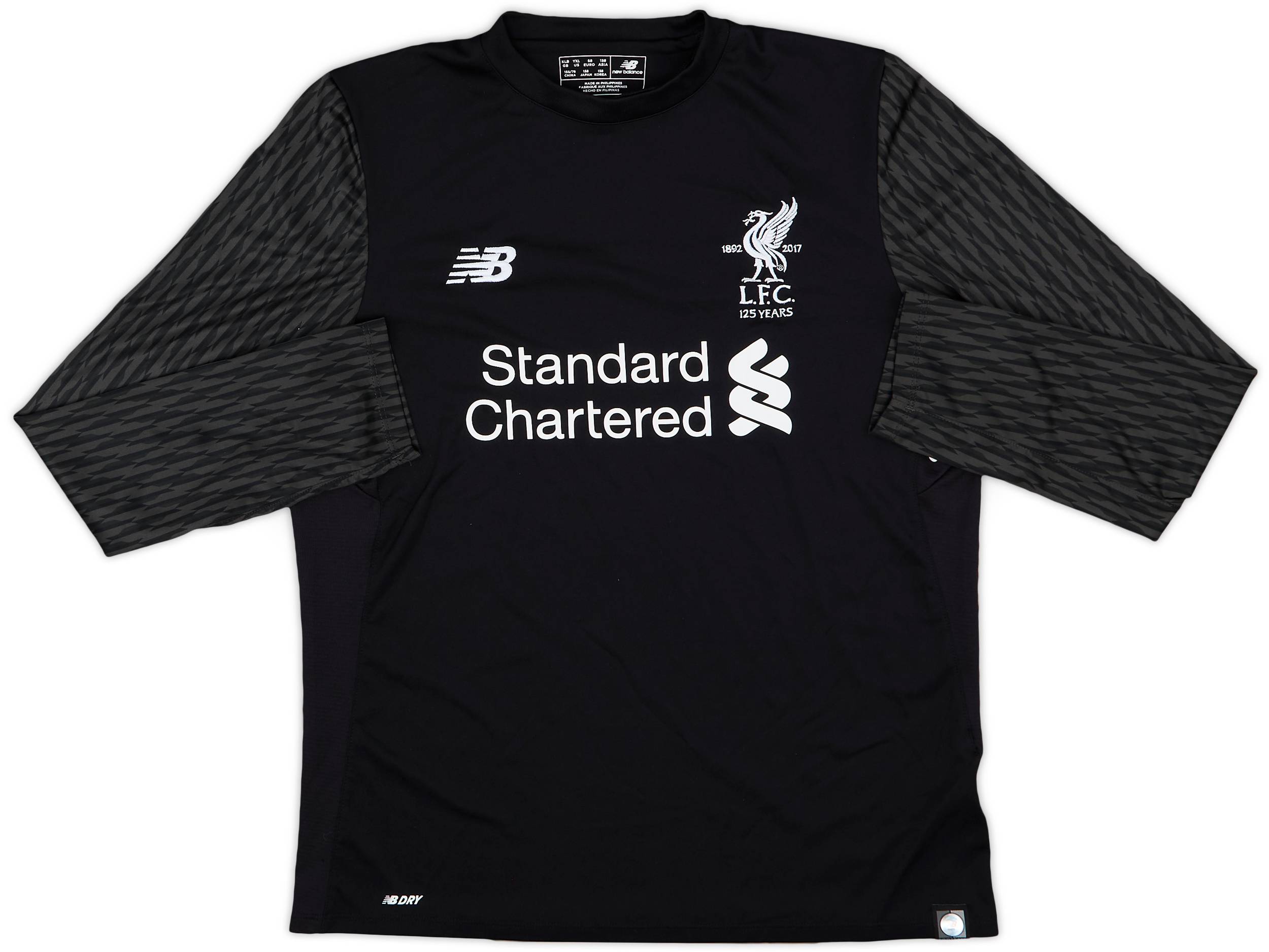2017-18 Liverpool '125 Years' GK Shirt - 10/10 - (XL.Boys)