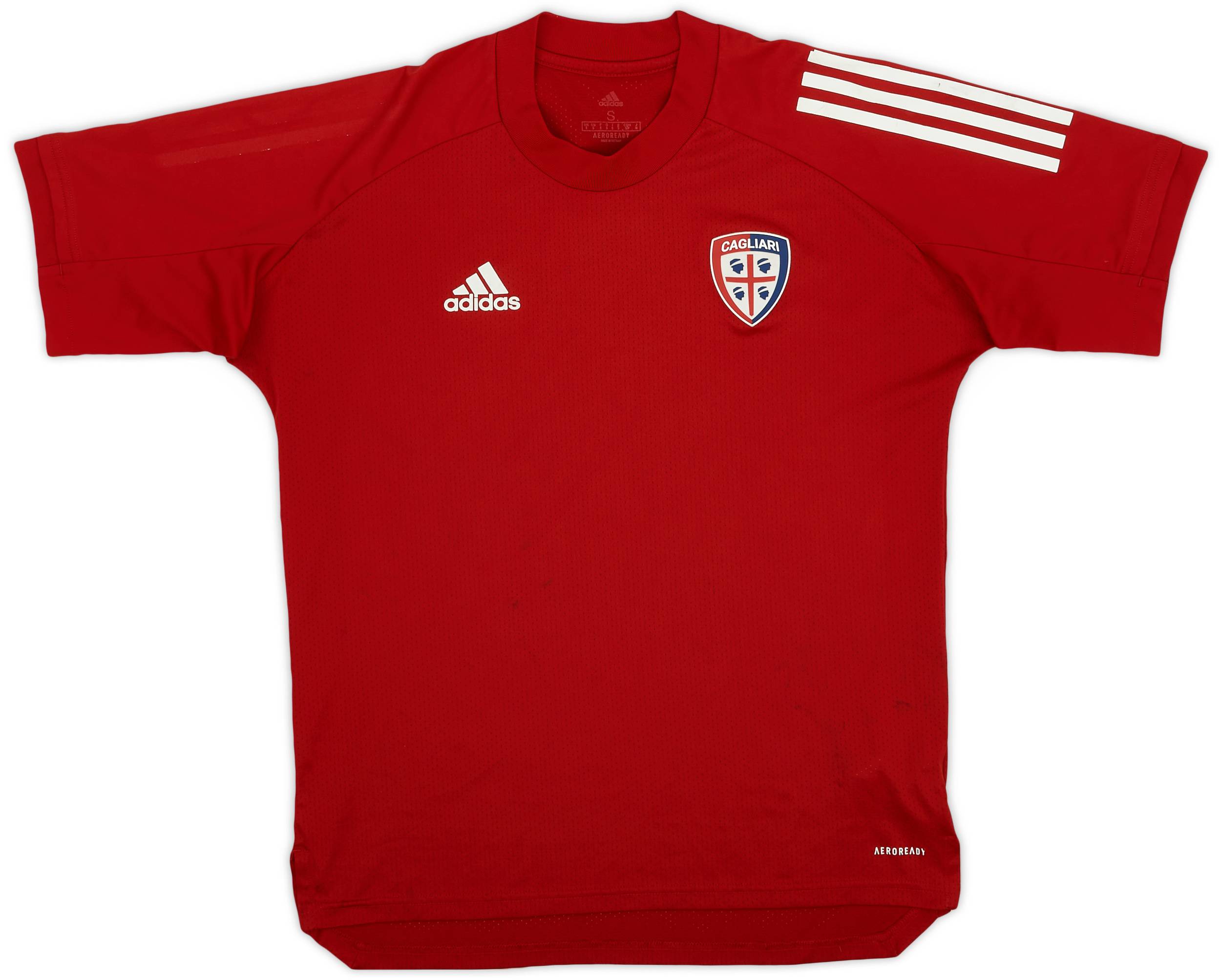 2020-21 Cagliari adidas Training Shirt - 9/10 - (S)