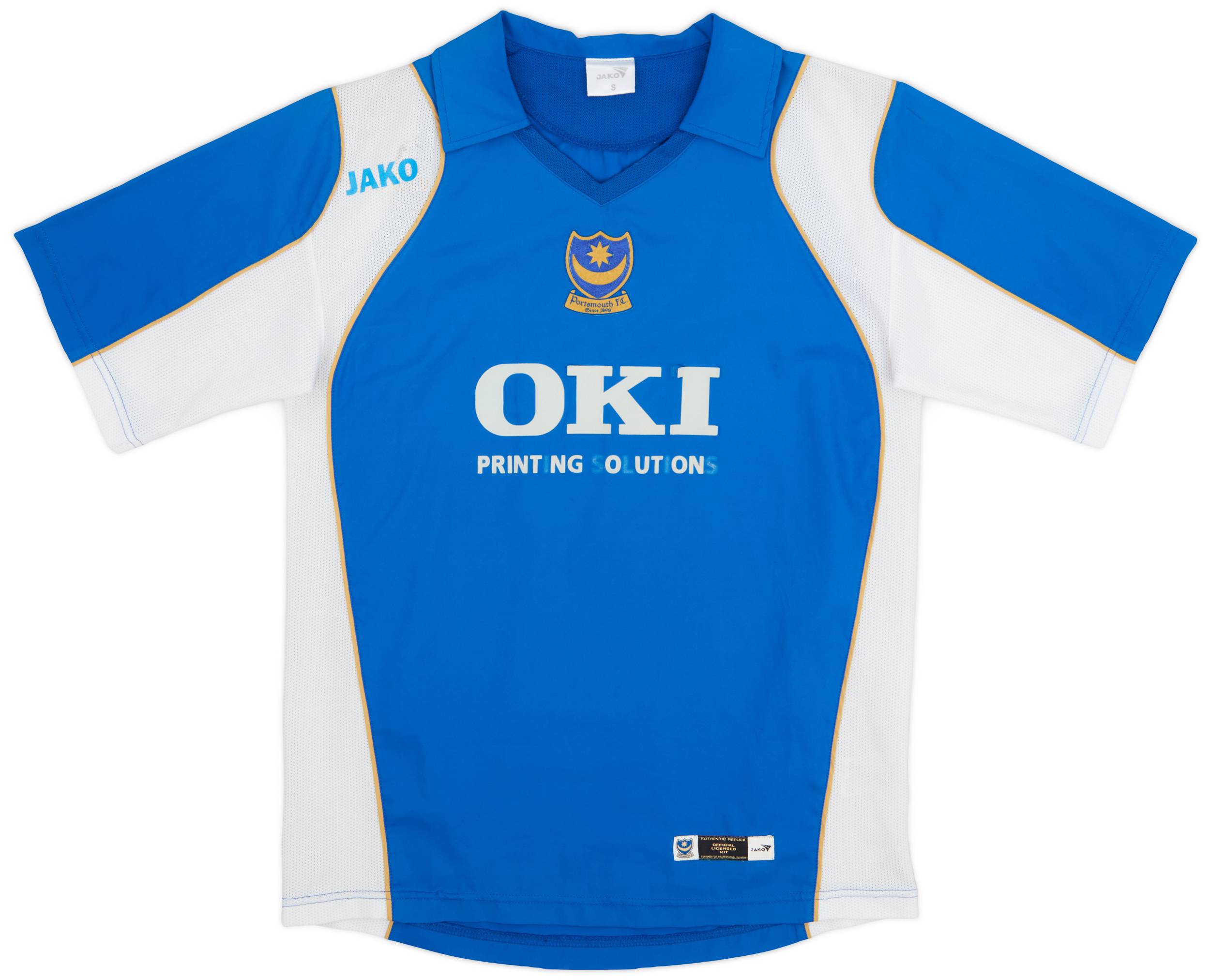 2005-06 Portsmouth Home Shirt - 4/10 - (S)