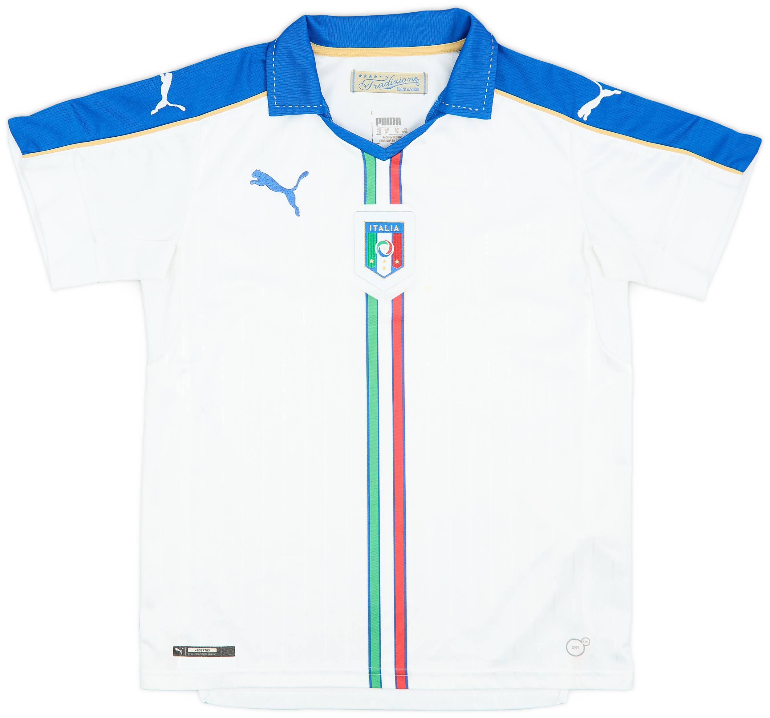 2016-17 Italy Away Shirt - 6/10 - (XL.Boys)