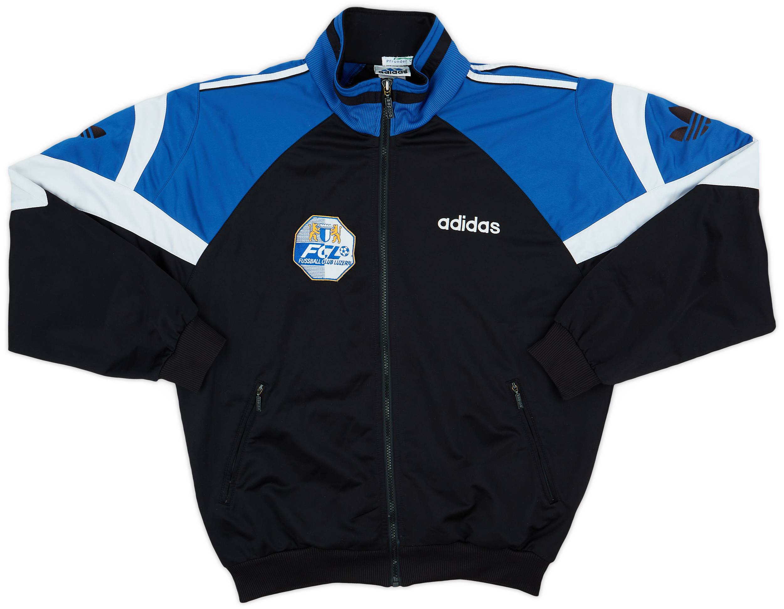 1996 98 FC Luzern adidas Track Jacket 8 10 S