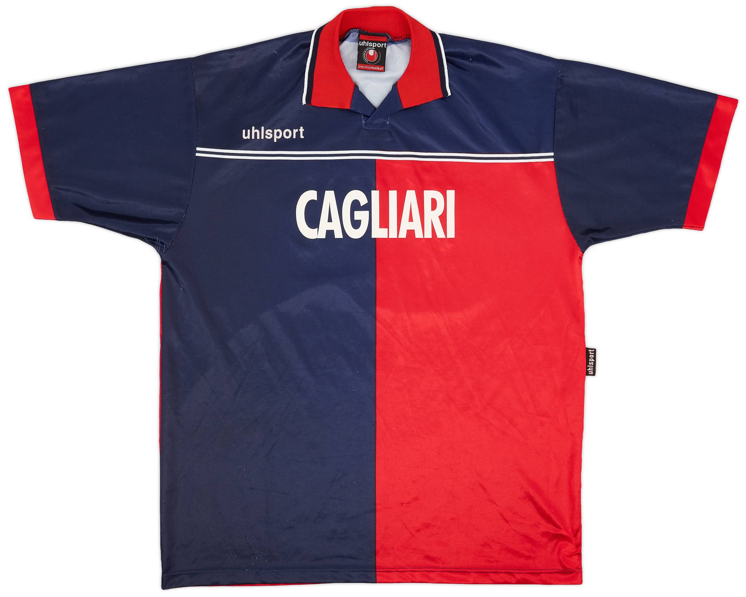 2000-01 Cagliari Uhlsport Training Shirt - 8/10 - (XL)