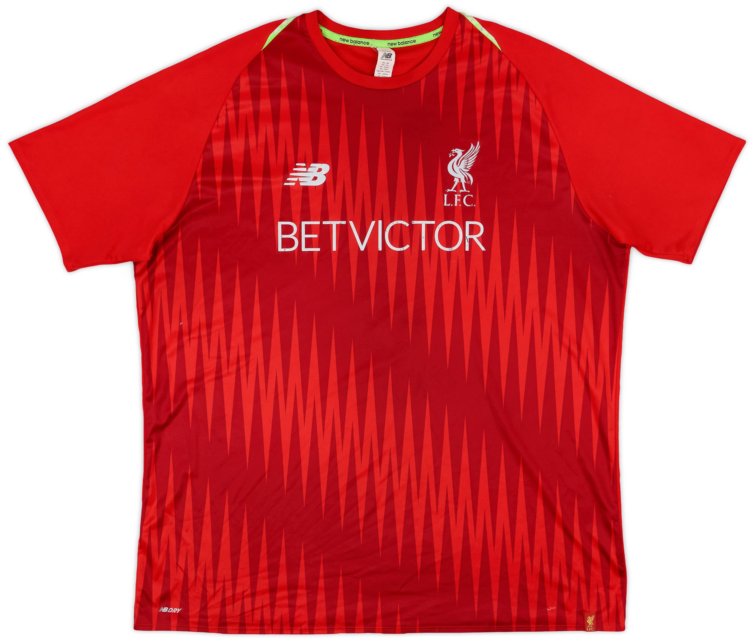 2018-19 Liverpool New Balance Training Shirt - 6/10 - (XXL)