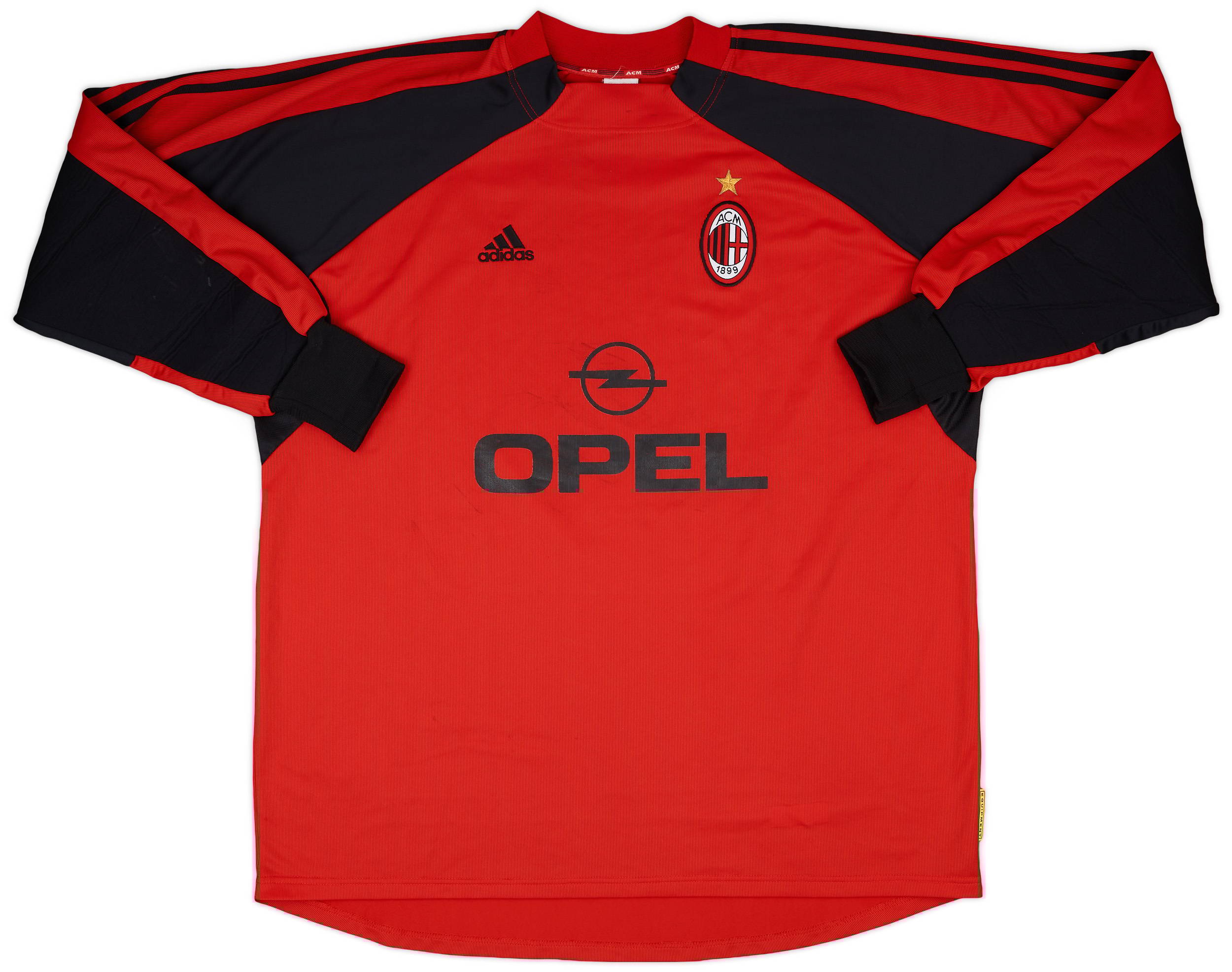 2000-02 AC Milan Match Issue GK Shirt #12