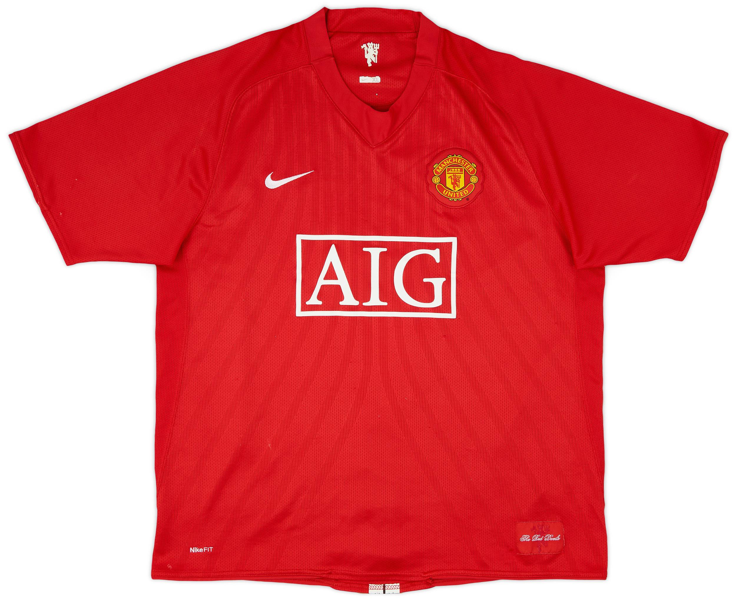 RONALDO 7 赤 シャツ 2006/2007 UEFA RONALDO 7 MANCHESTER UNITED 2006/2007 SOCCER FOOTBALL