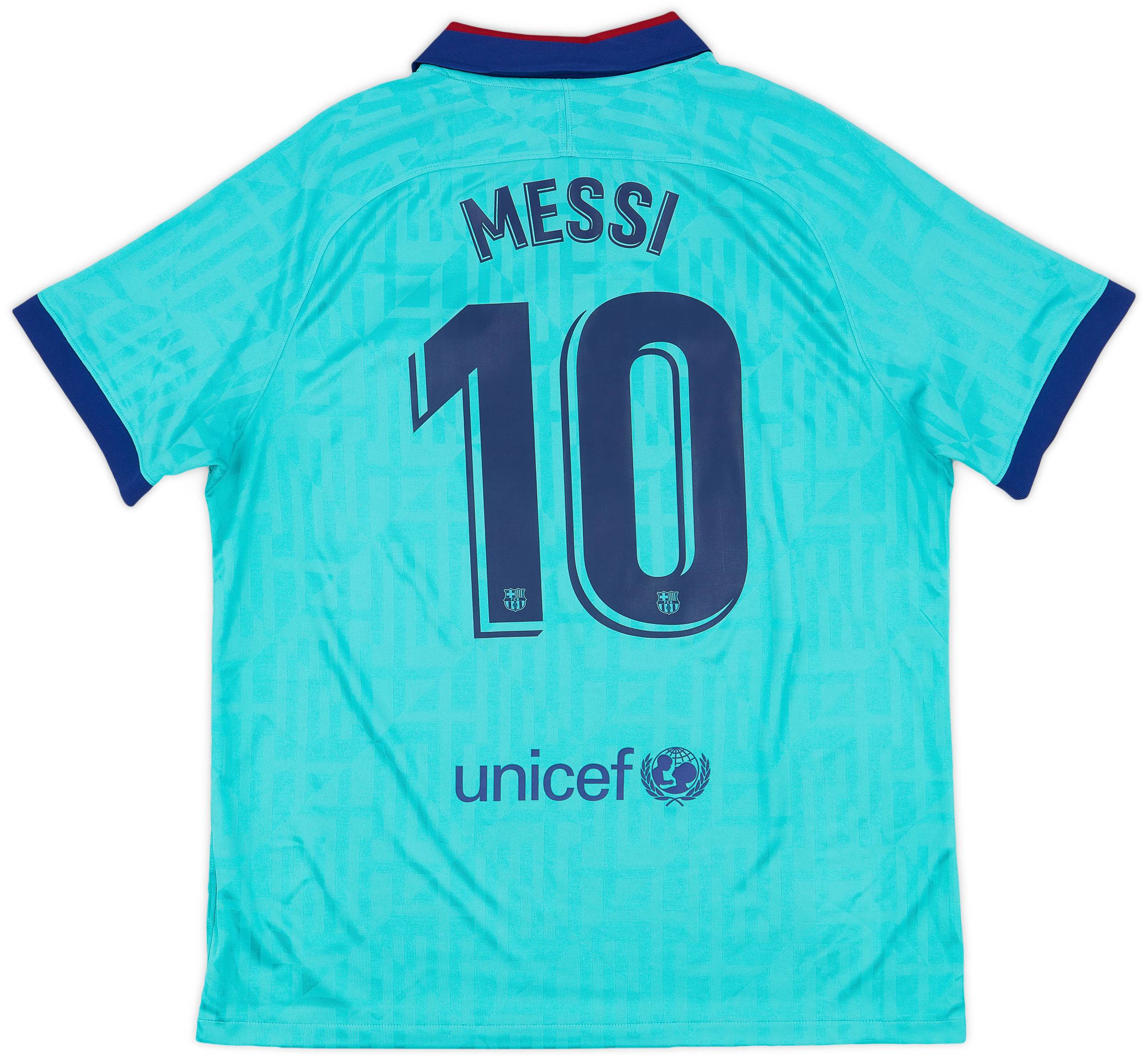 2019-20 Barcelona Third CL Shirt Messi #10 - 8/10 - (XL)