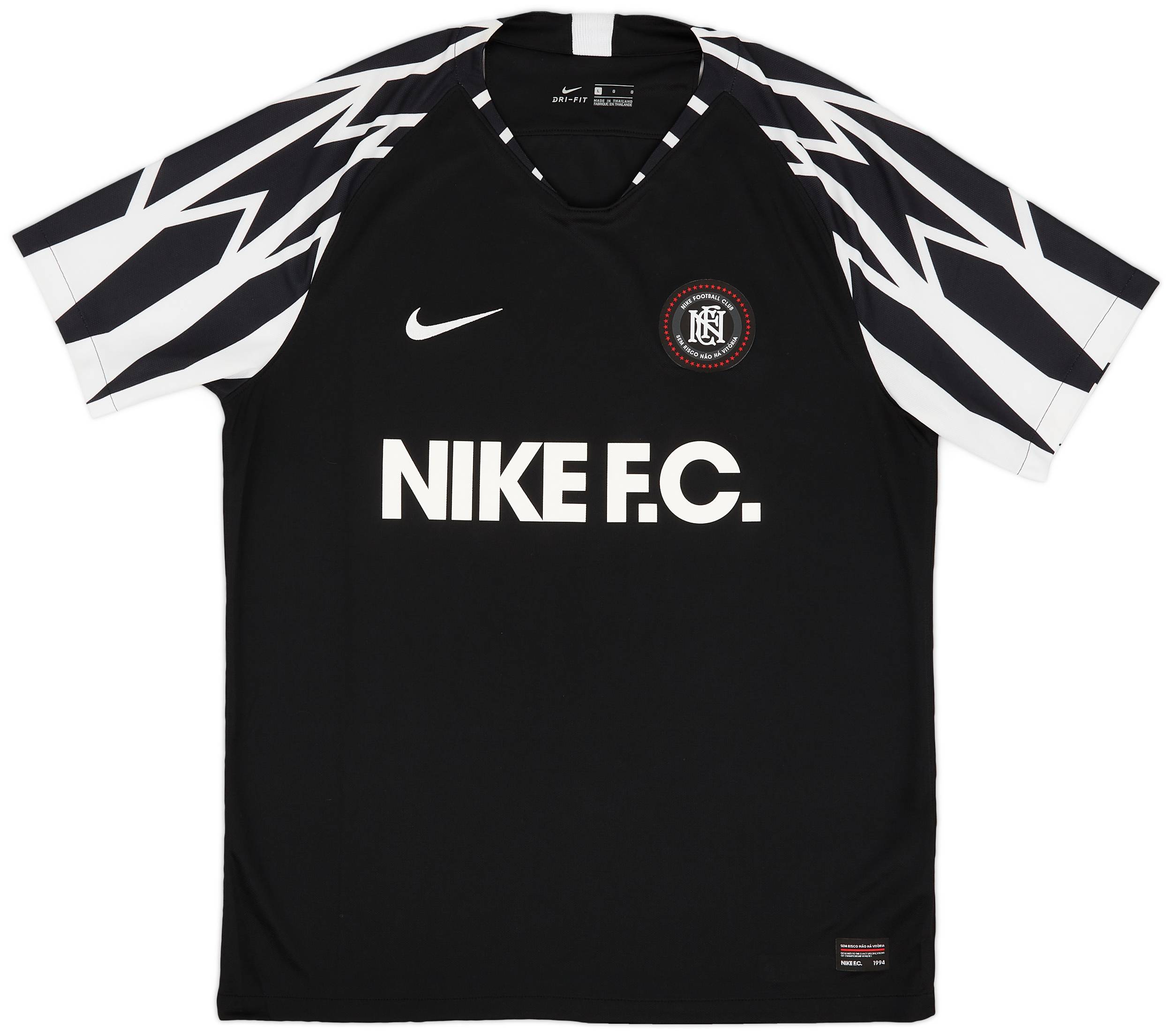 Nike fc black shirt shop