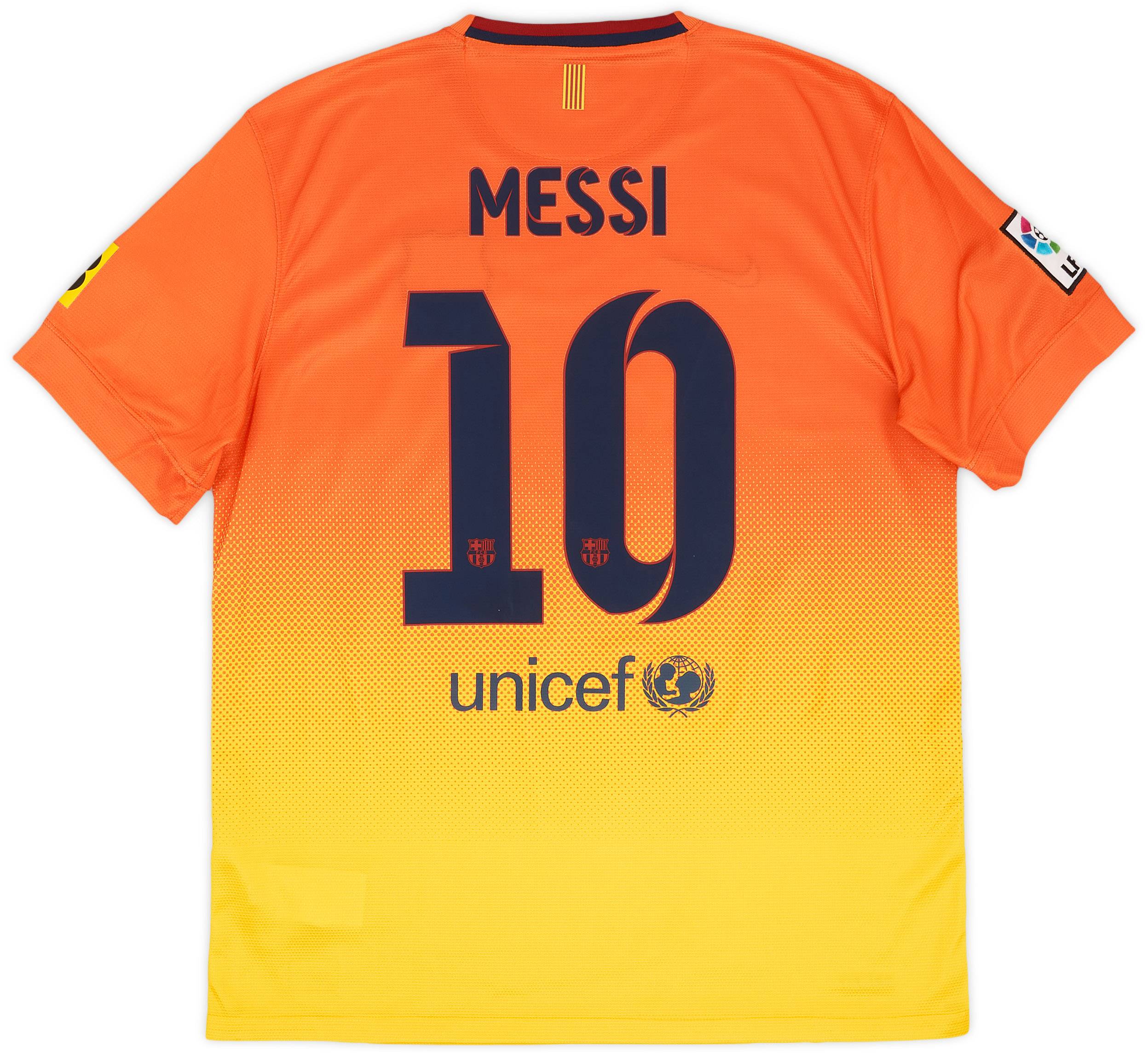 2012-13 Barcelona Away Shirt Messi #10 - 8/10 - (L)