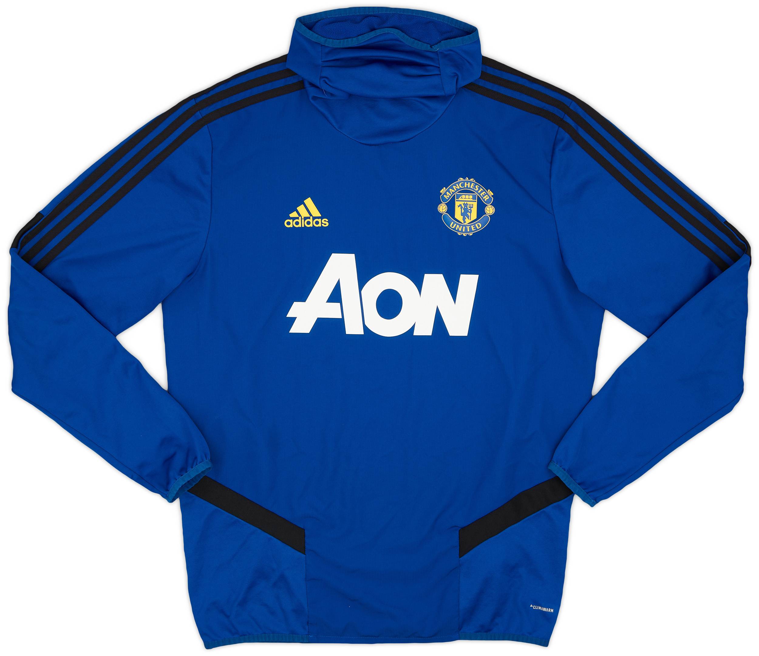 2019-20 Manchester United adidas Drill Top - 9/10 - (M)
