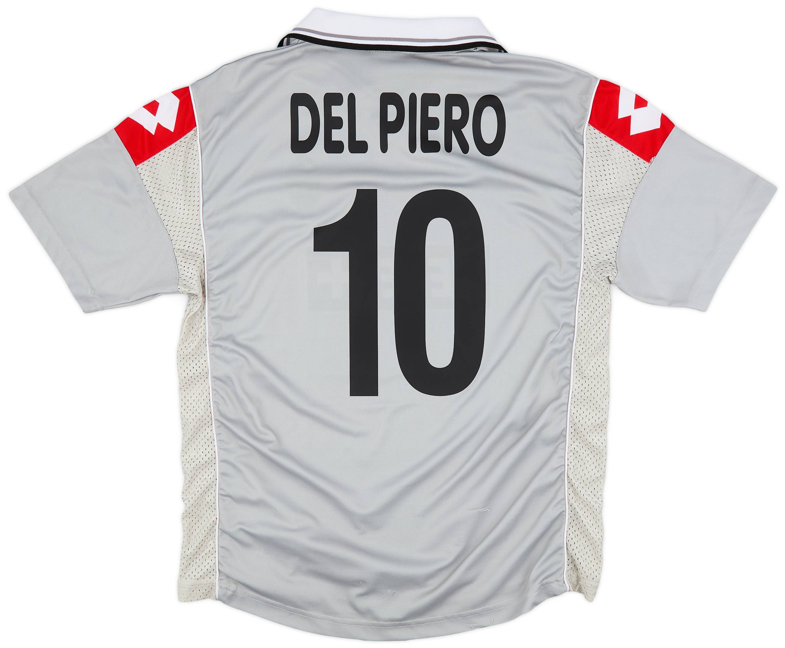 2000-01 Juventus Third Shirt Del Piero #10 - 6/10 - (L)
