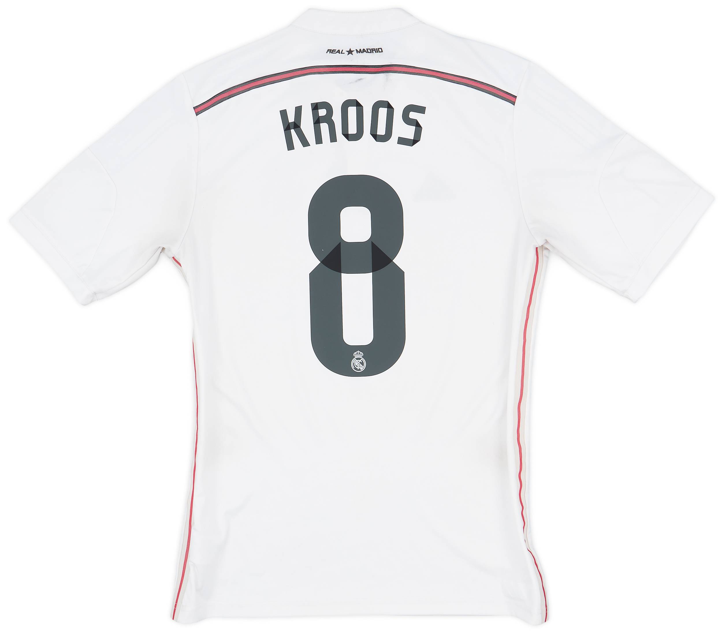 2014-15 Real Madrid Home Shirt Kroos #8 - 6/10 - (M)