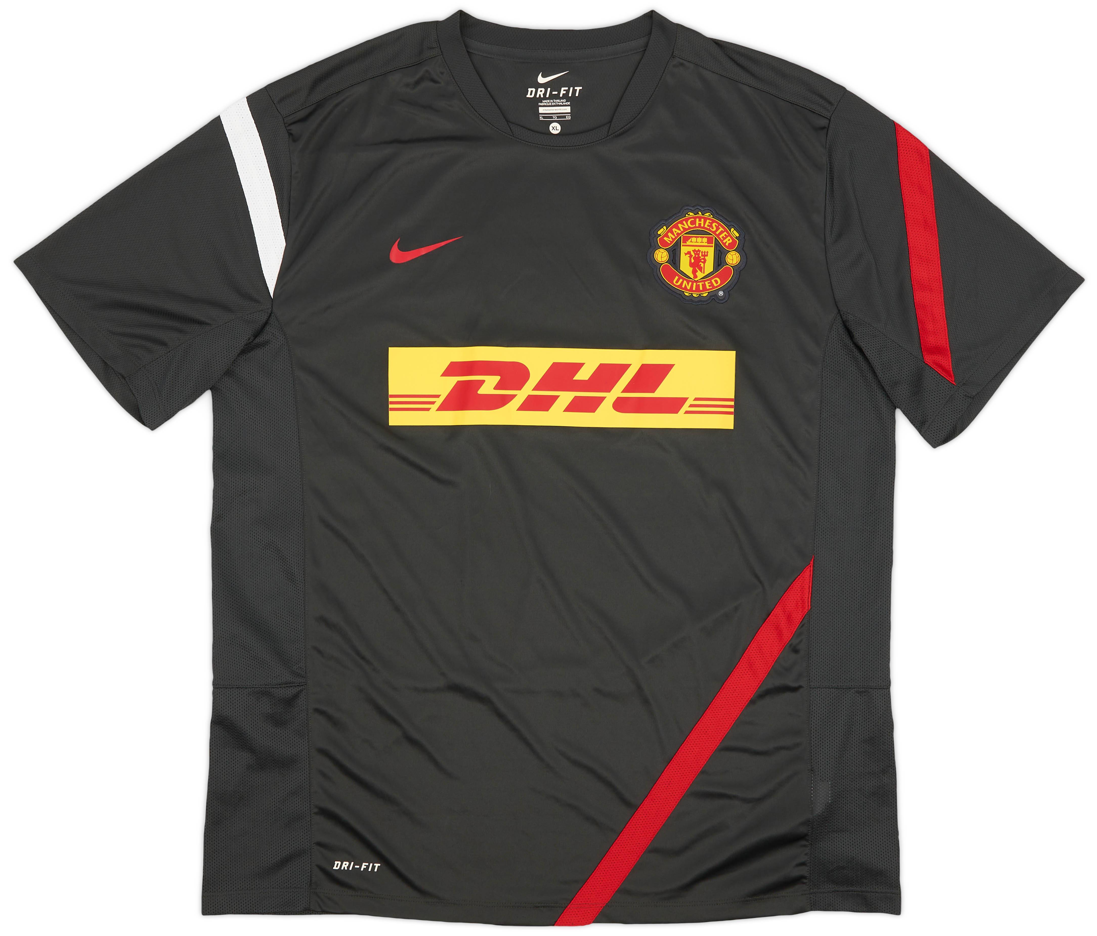 2012-13 Manchester United Nike Training Shirt - 9/10 - (XL)