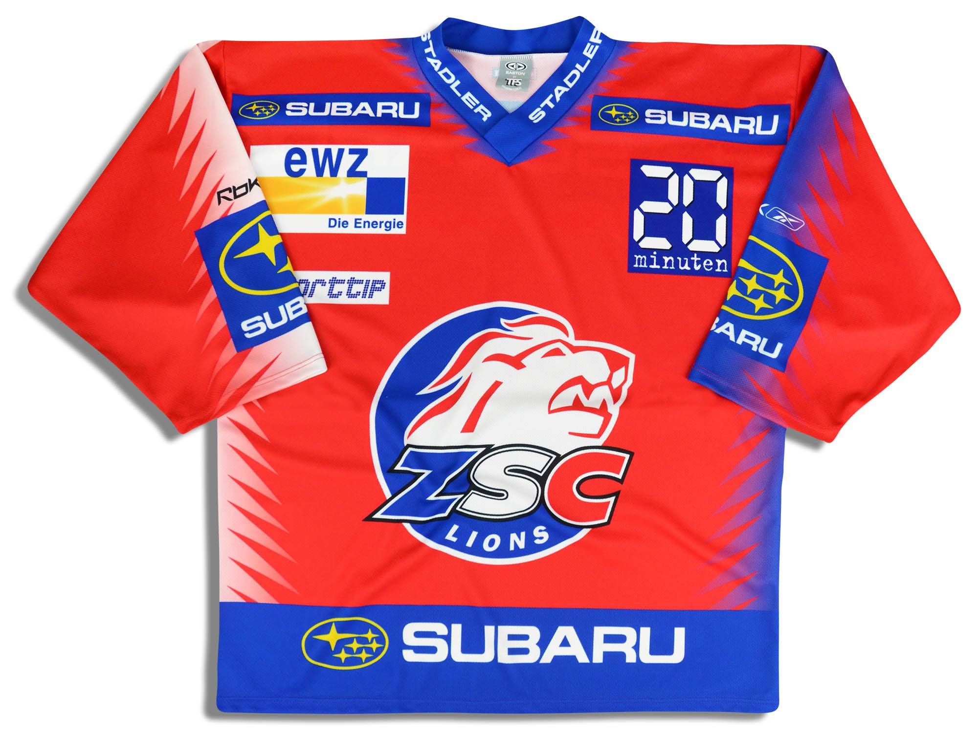 2006 07 ZSC Lions TFS Jersey Home XL