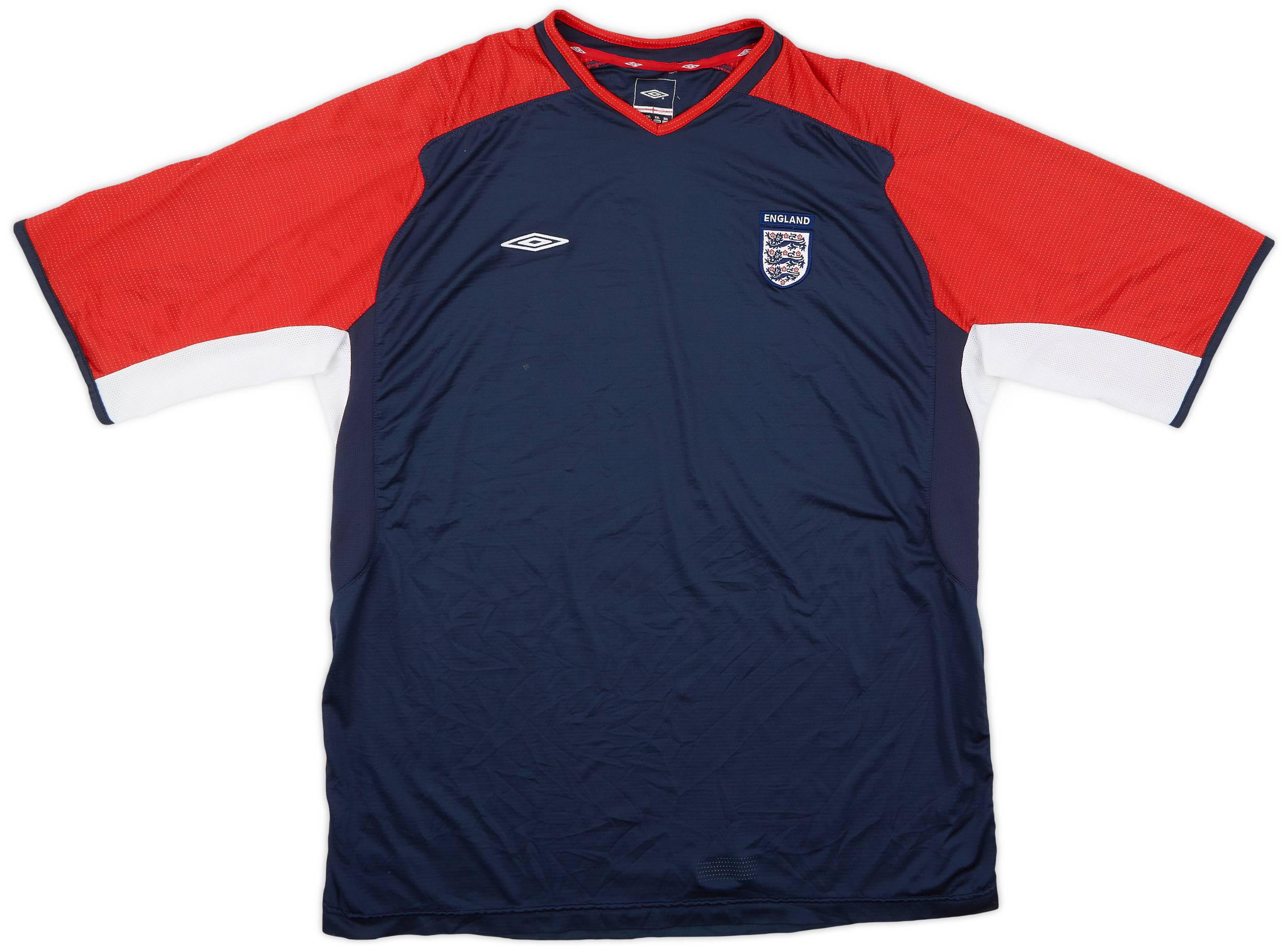2006-07 England Umbro Training Shirt - 7/10 - (XXL)