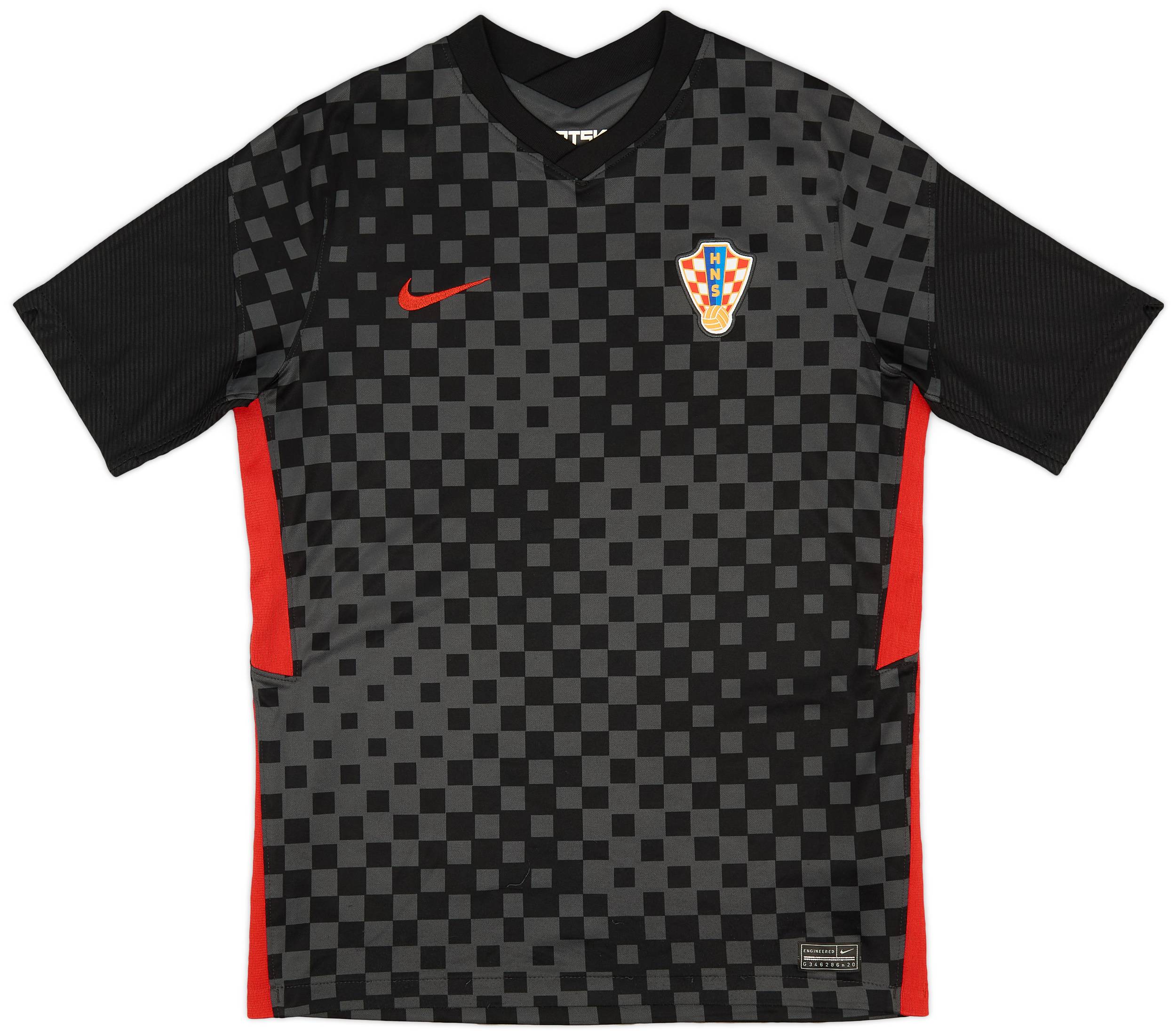 2020-21 Croatia Away Shirt - 8/10 - (XL.Boys)