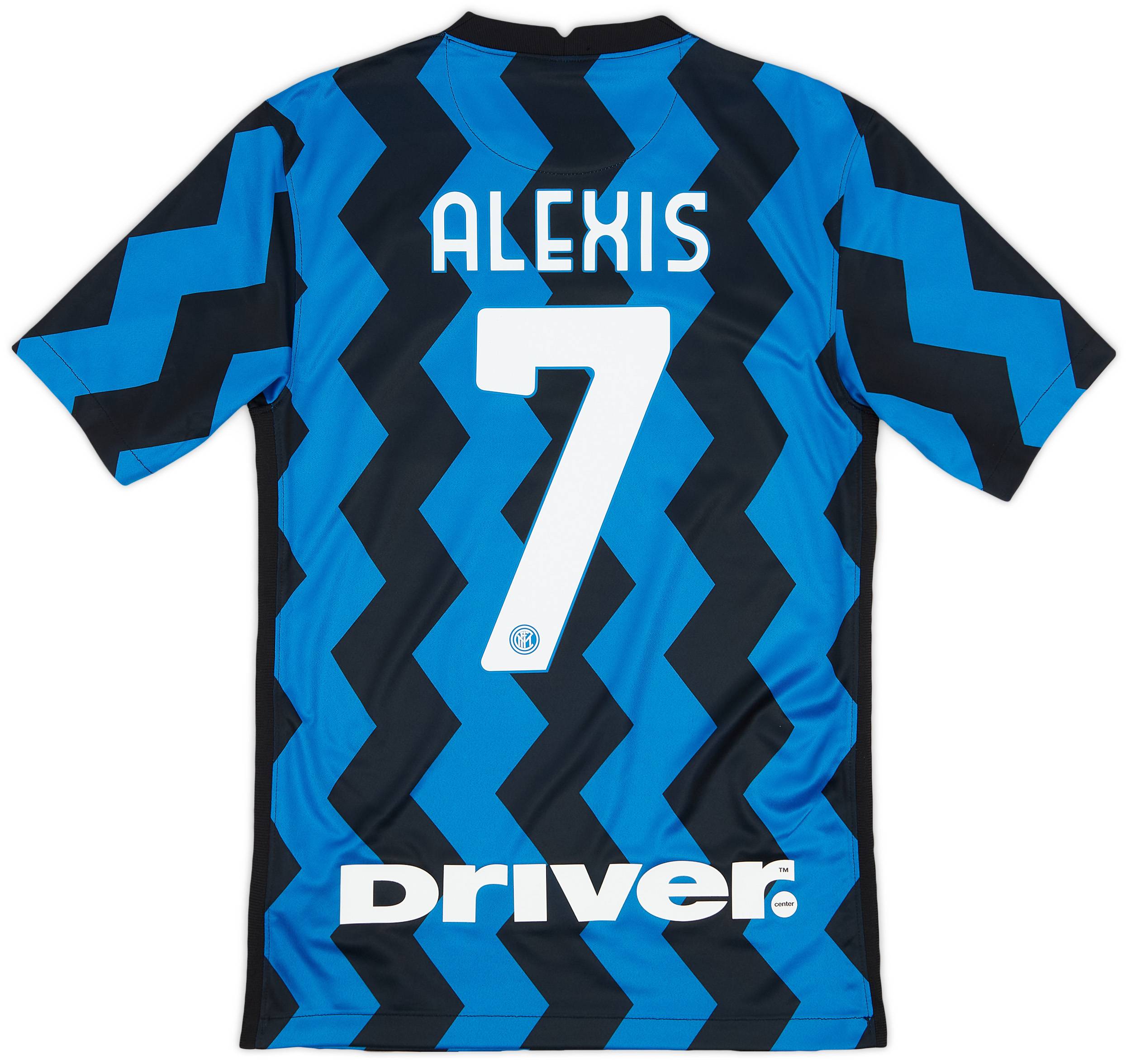2020-21 Inter Milan Home Shirt Alexis #7 - 9/10 - (XS)