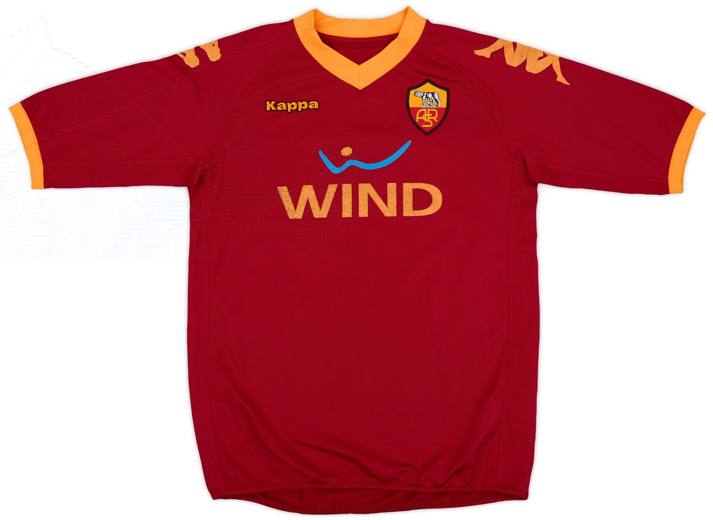 2009-10 Roma Home Shirt - 6/10 - (XL.Boys)