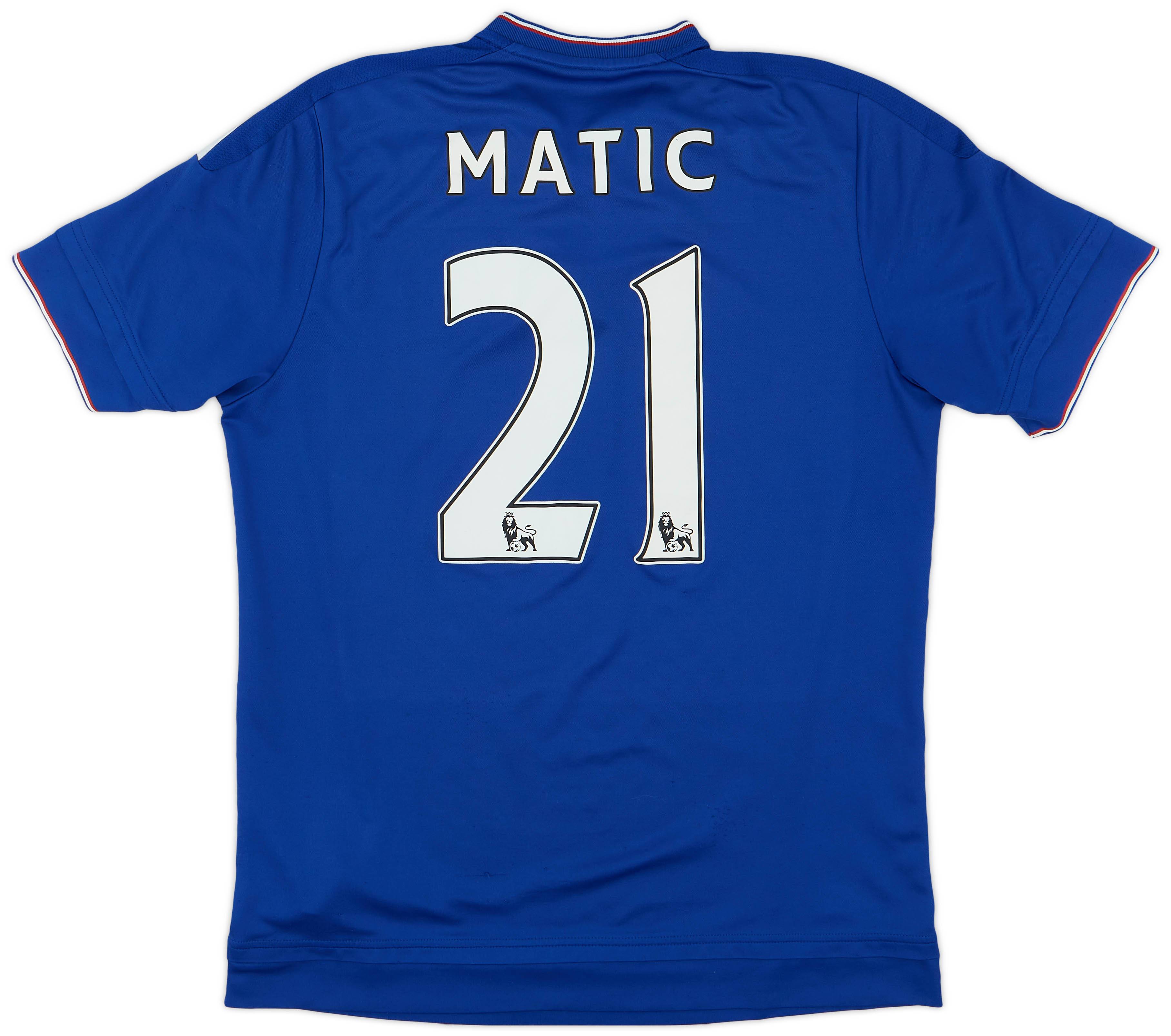 2015-16 Chelsea Home Shirt Matic #21 - 4/10 - (M)