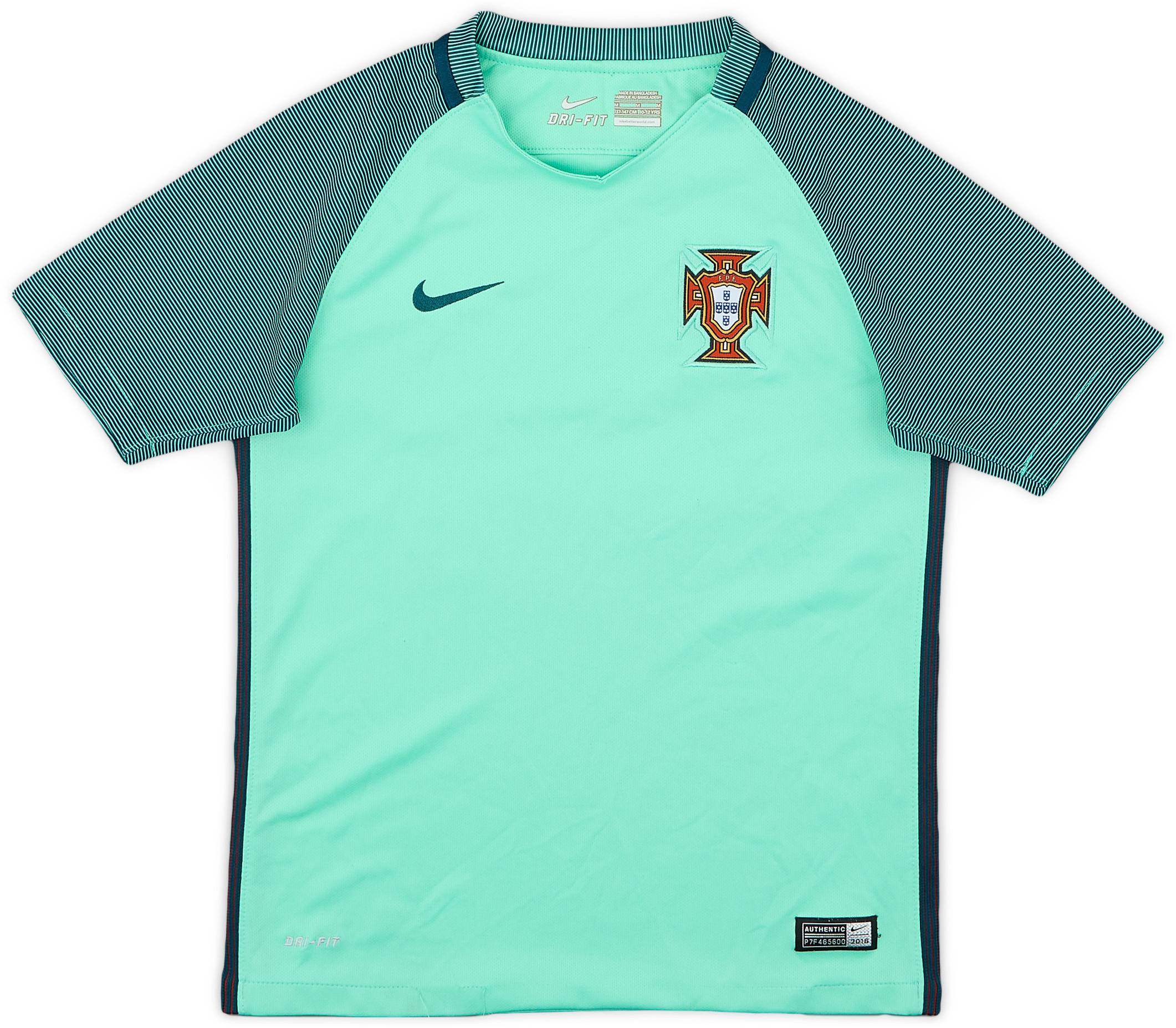 2016-18 Portugal Away Shirt - 6/10 - (M.Boys)