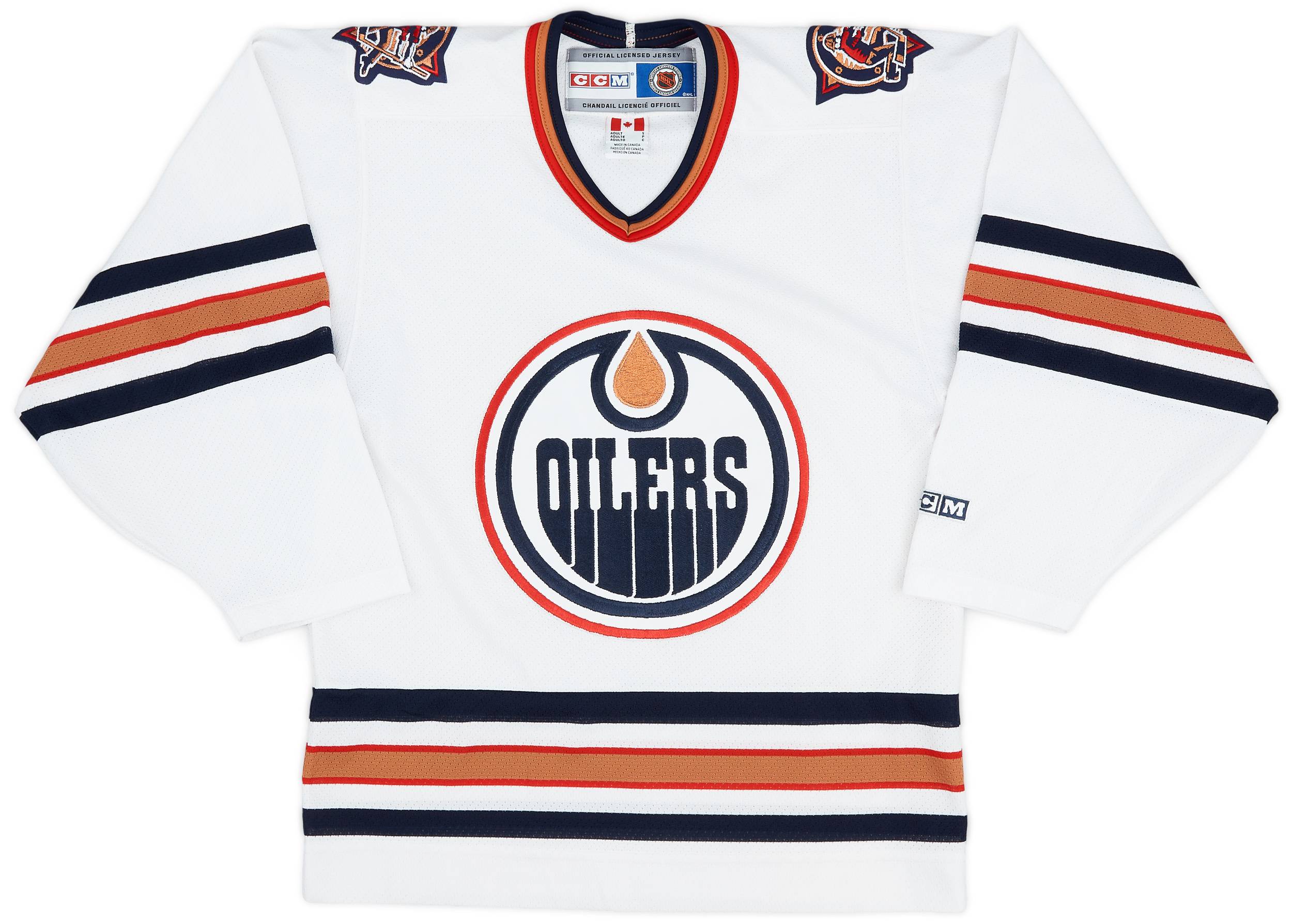 2000 07 Edmonton Oilers CCM Home Jersey Excellent S