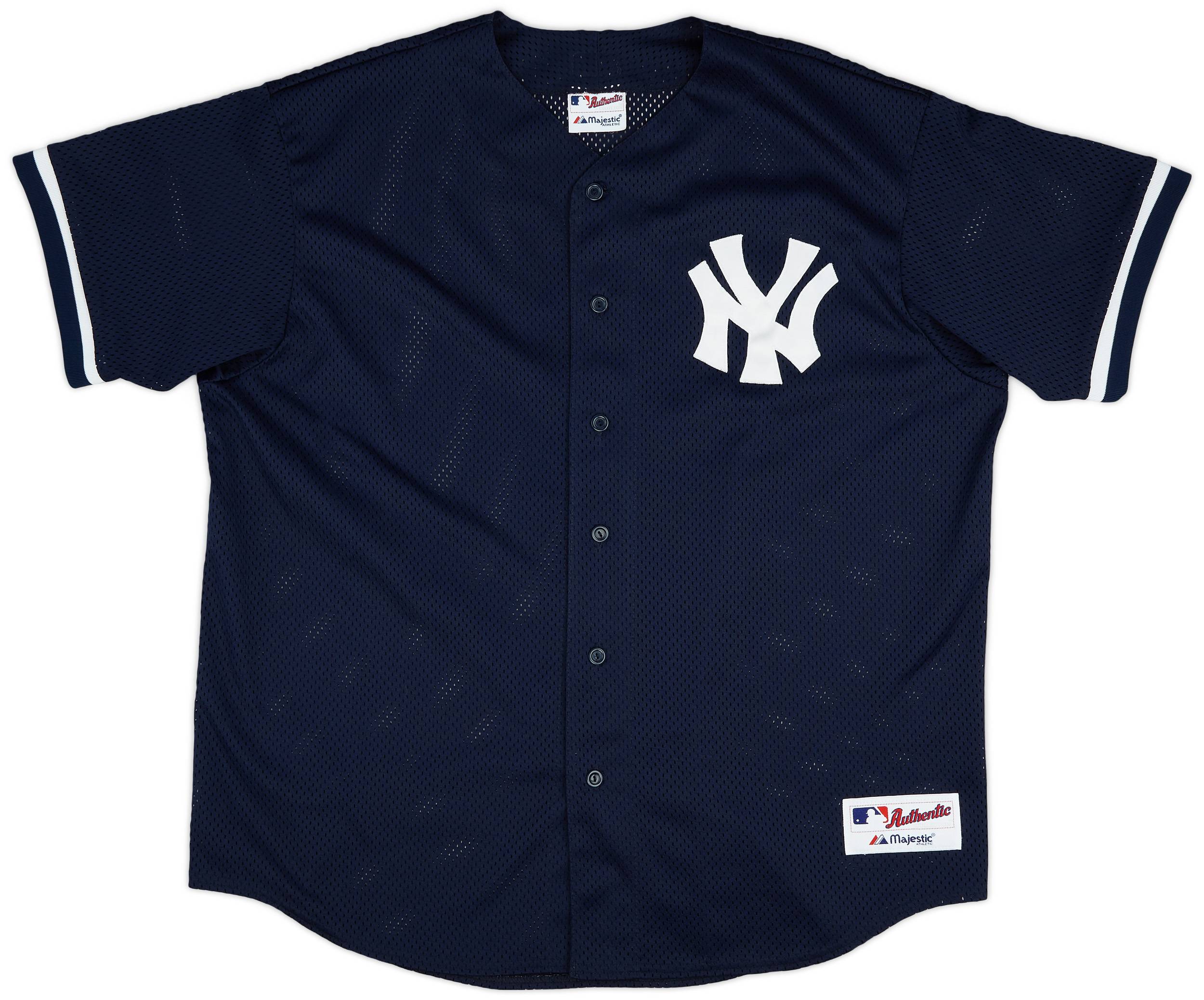 1996 98 New York Yankees Authentic Majestic Batting Practice Jersey Excellent XXL