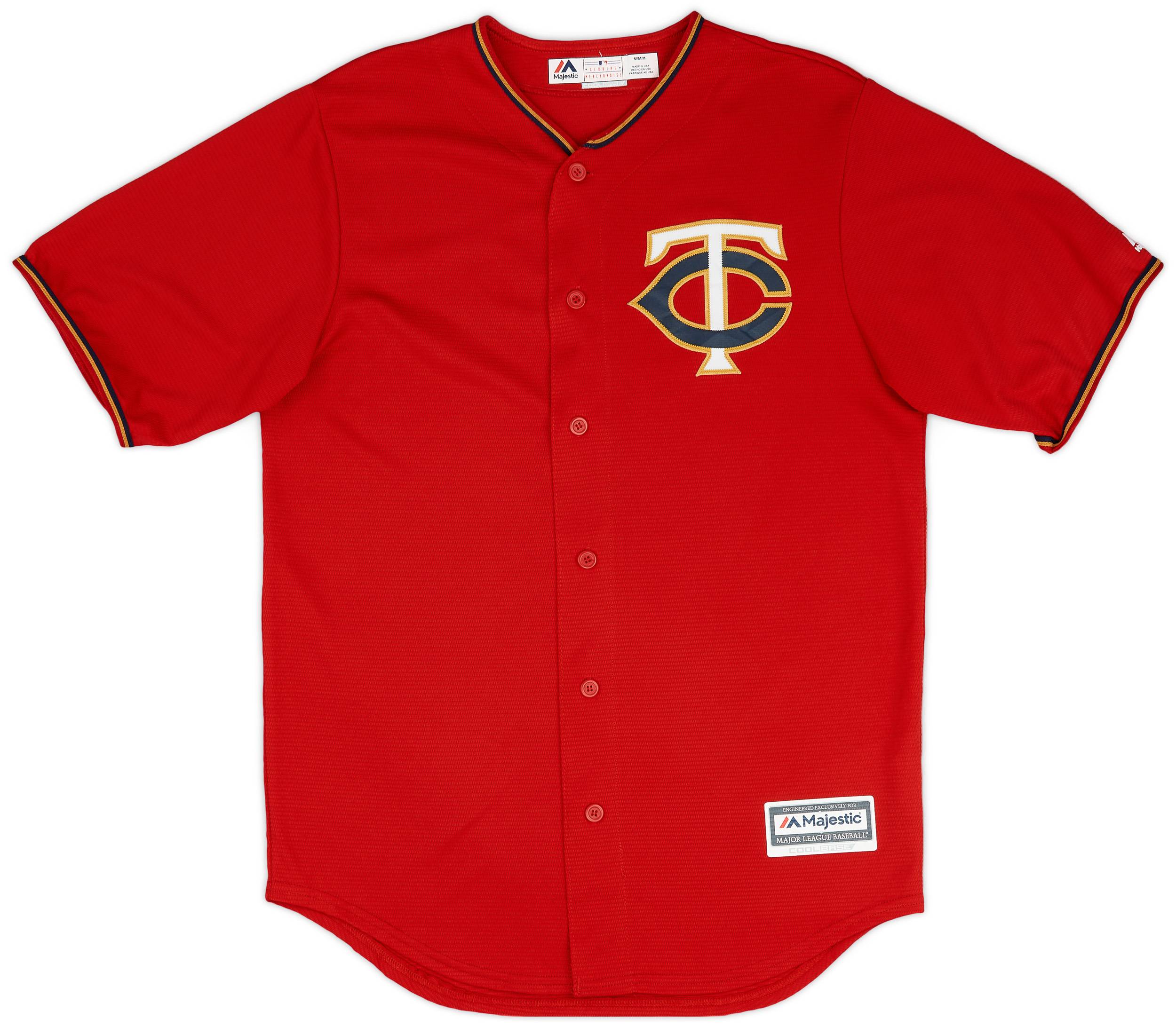 2016 18 Minnesota Twins Majestic Alternate Jersey Excellent M