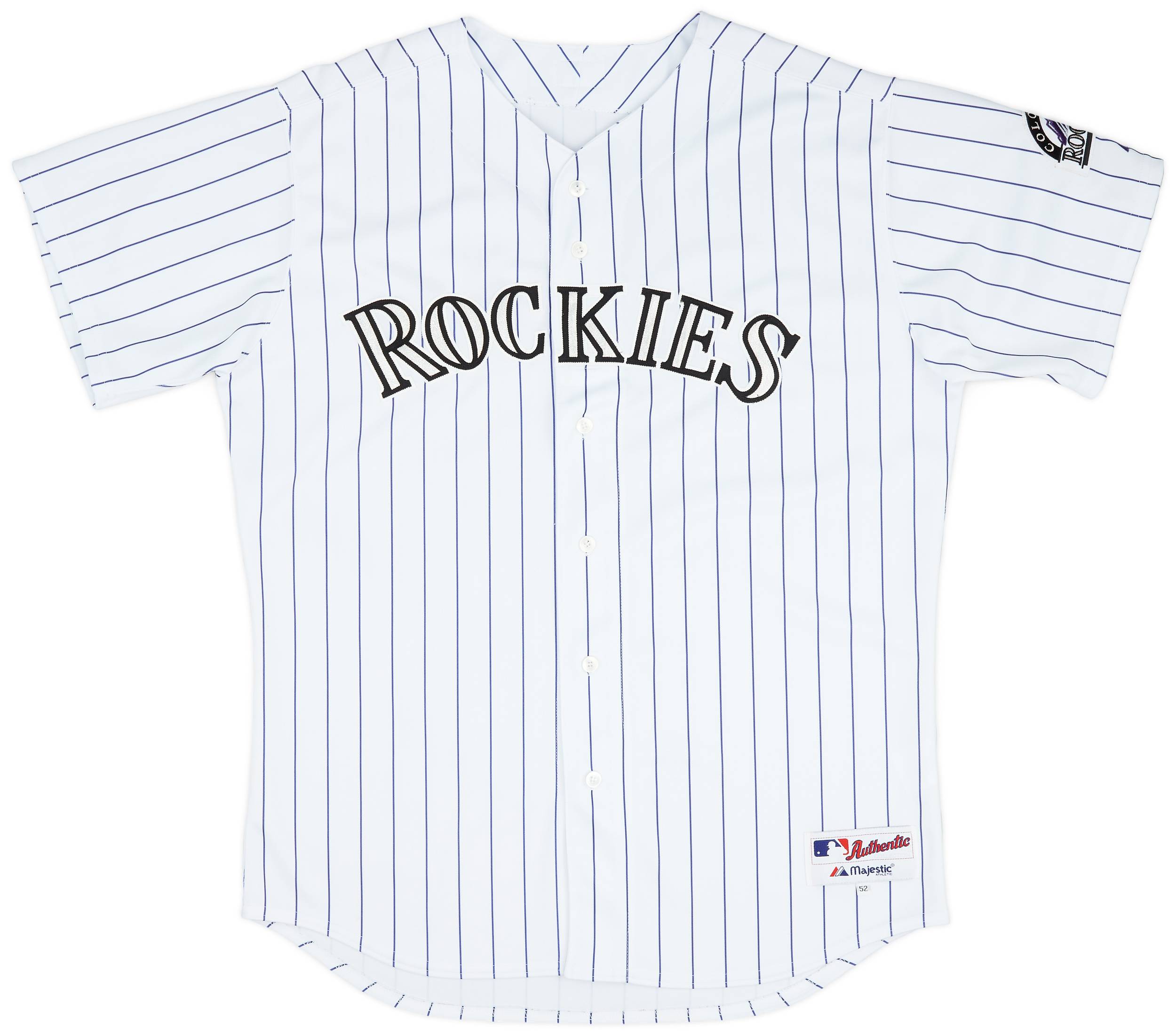 2005 08 Colorado Rockies Authentic Majestic Home Jersey Excellent XXL