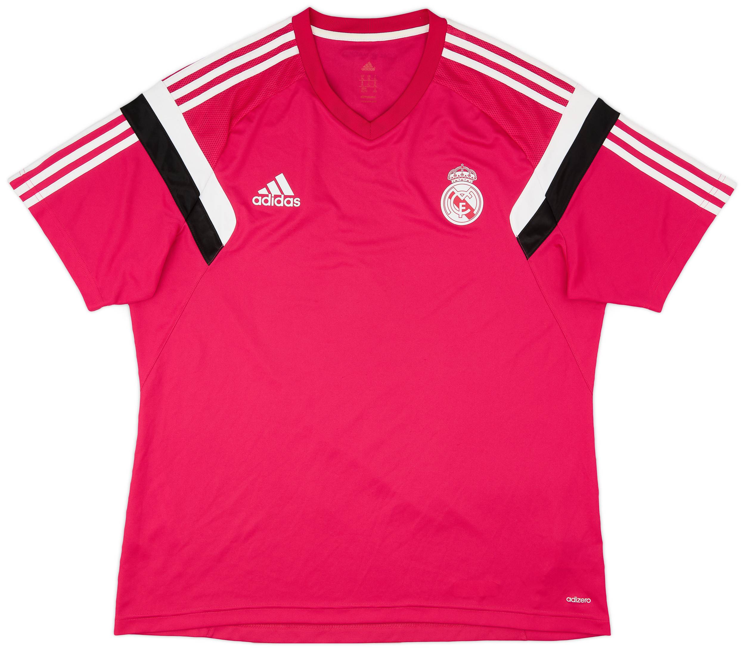 2014-15 Real Madrid adidas Training Shirt - 6/10 - (XL)