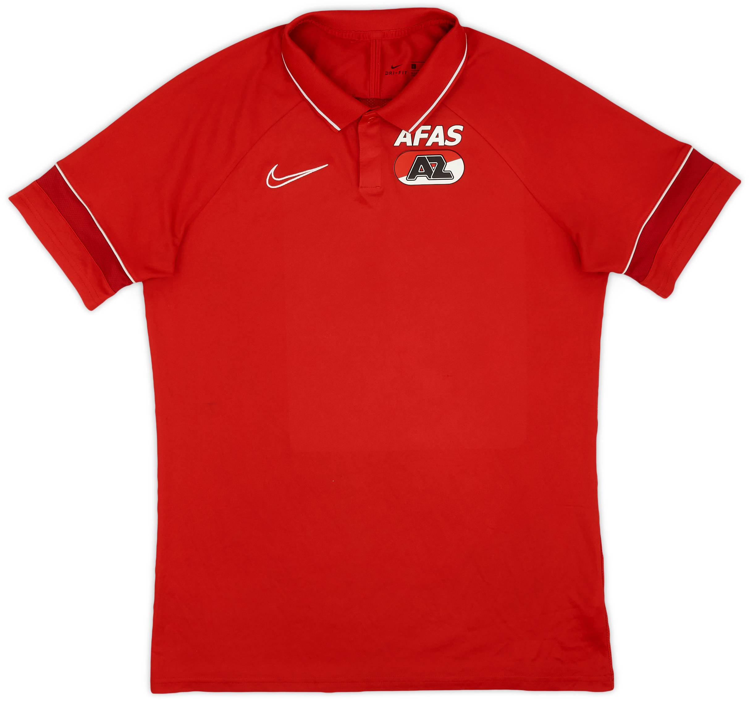 2021-22 AZ Alkmaar Nike Polo Shirt - 8/10 - (L)
