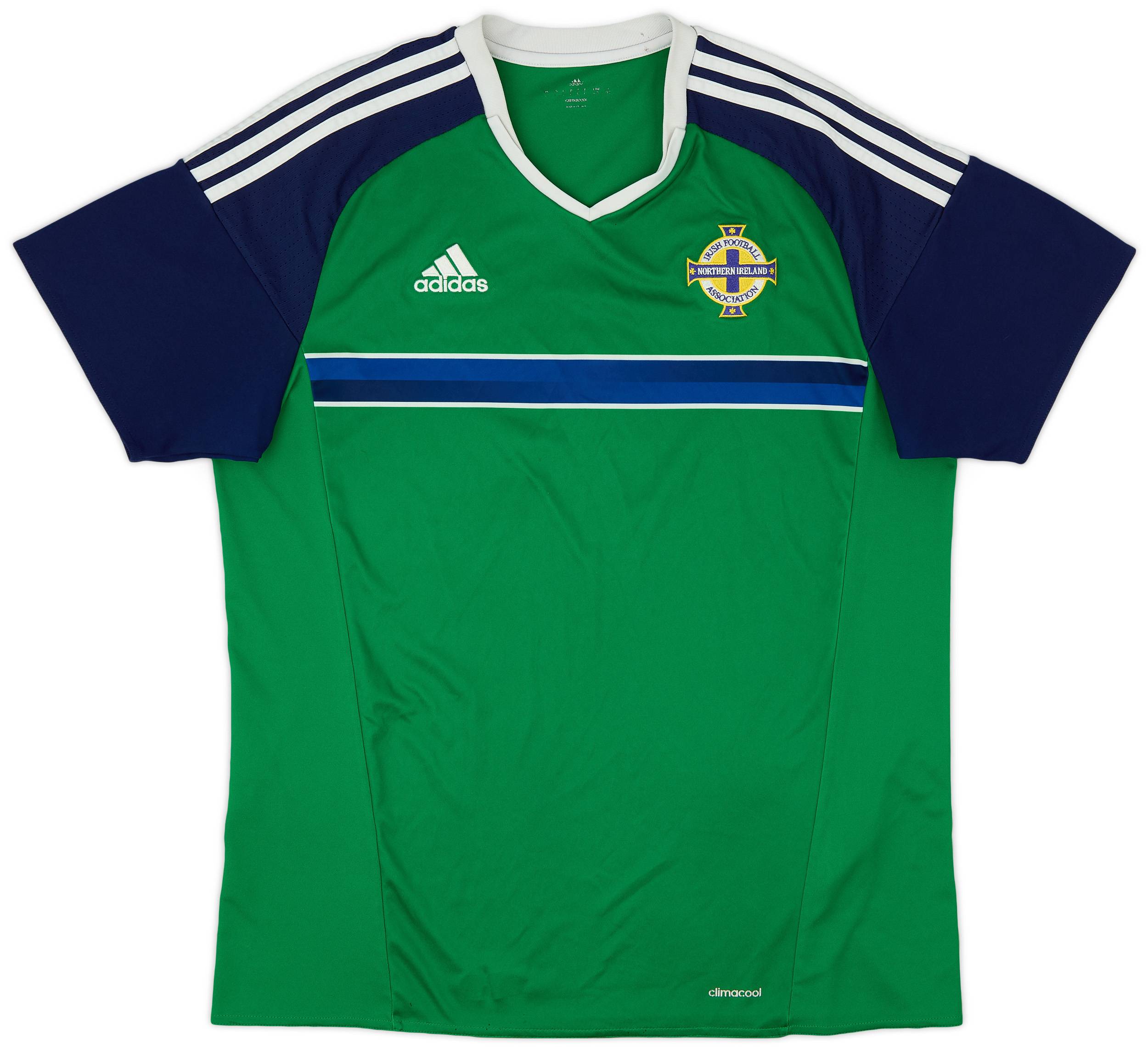 2016-17 Northern Ireland Home Shirt - 7/10 - (L)