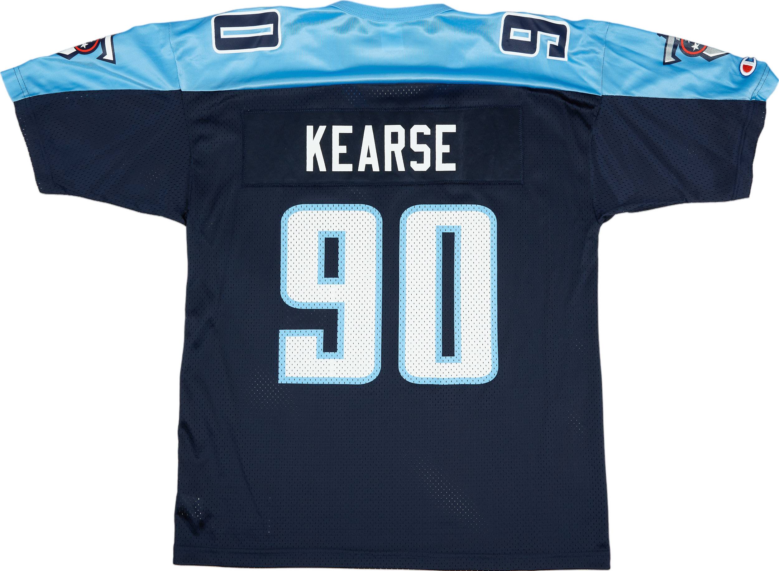 1999-00 Tennessee Titans Kearse #90 Champion Home Jersey (Excellent) M