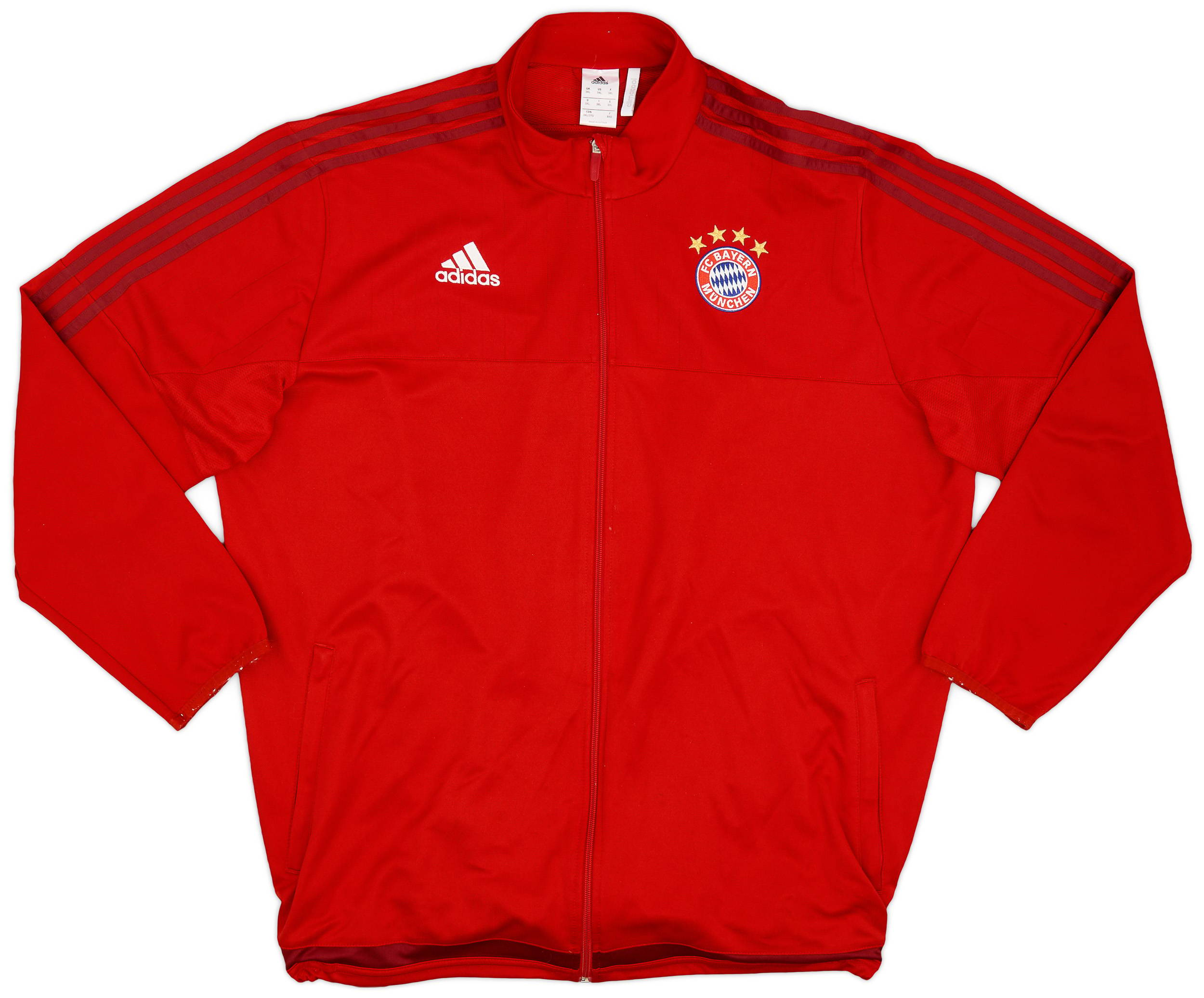 2015-16 Bayern Munich adidas Track Jacket - 9/10 - (3XL)