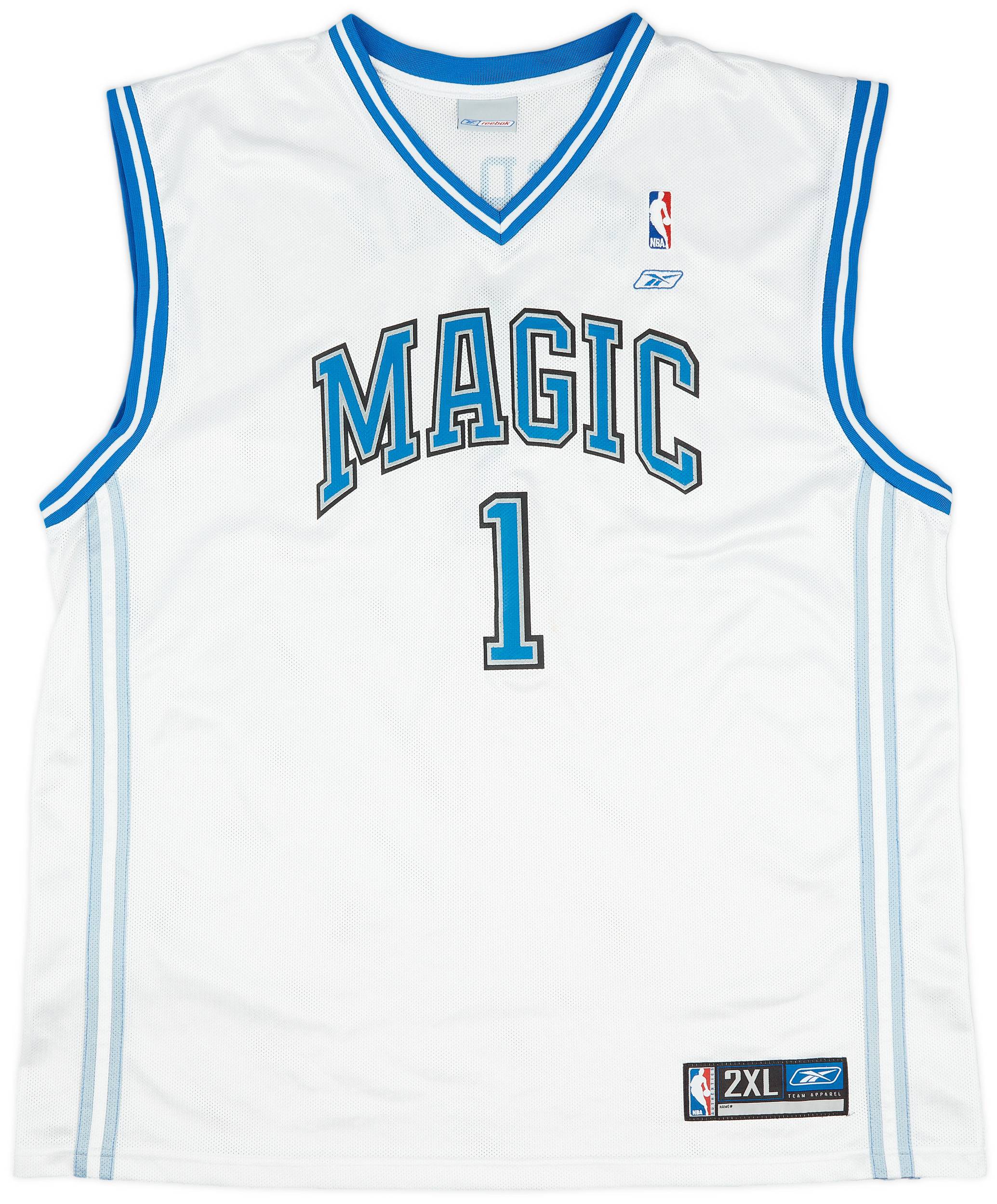 2003 04 Orlando Magic McGrady 1 Reebok Home Jersey Very Good XXL